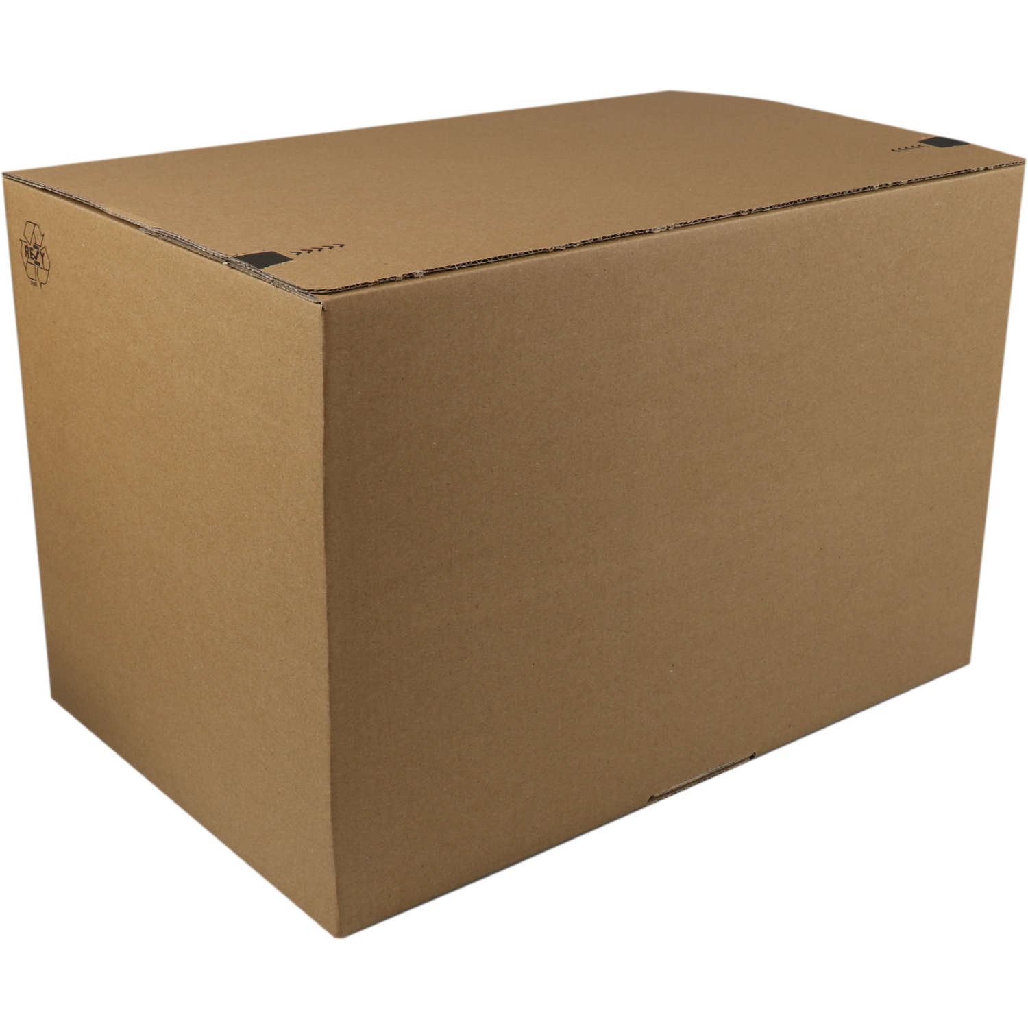 SendProof® Autolockdoos, golfkarton, 160x130x70mm, bruin 2