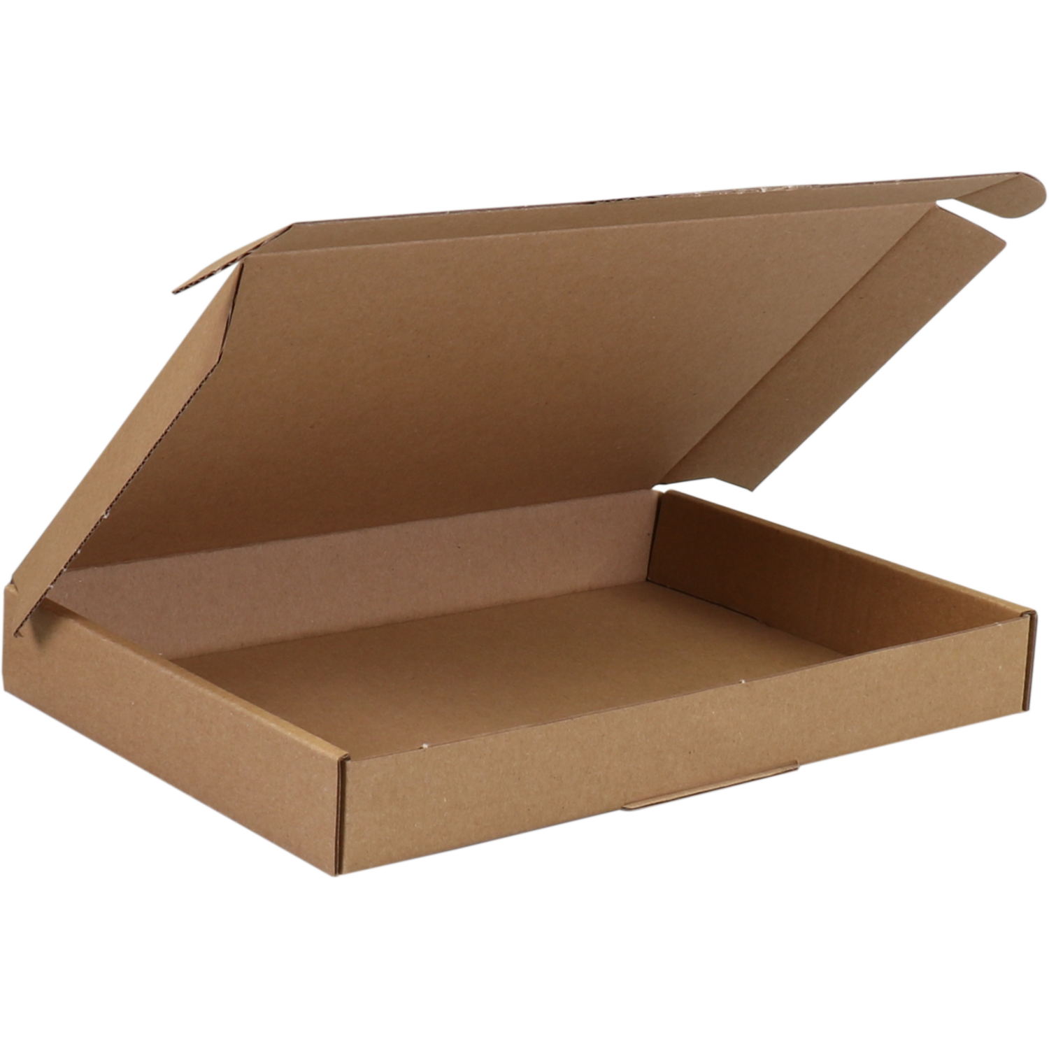 SendProof® Verzenddoos, A5, golfkarton, 220x155x28mm, met klep, enkele golf, bruin 2