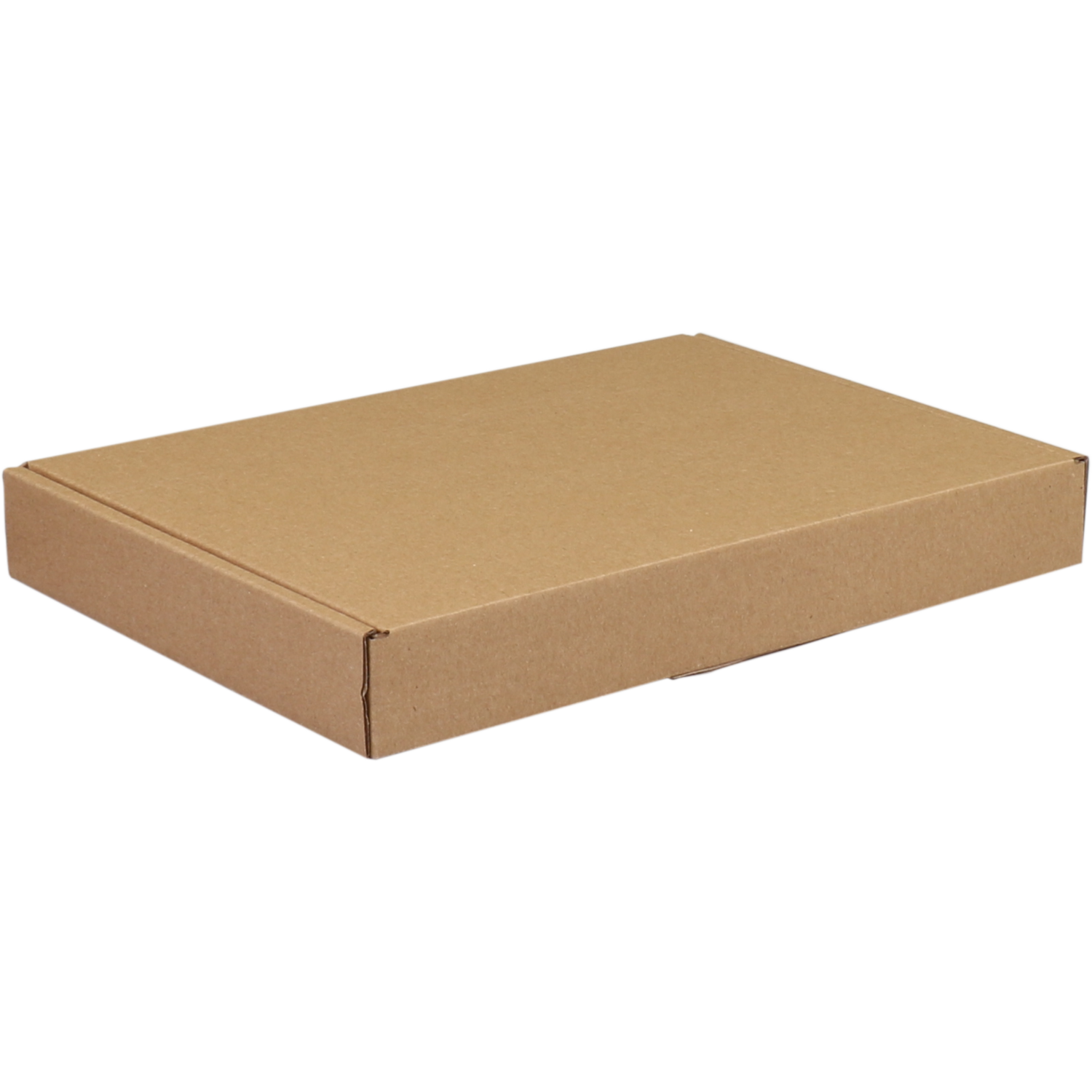 SendProof® Verzenddoos, A5, golfkarton, 220x155x28mm, met klep, enkele golf, bruin 1