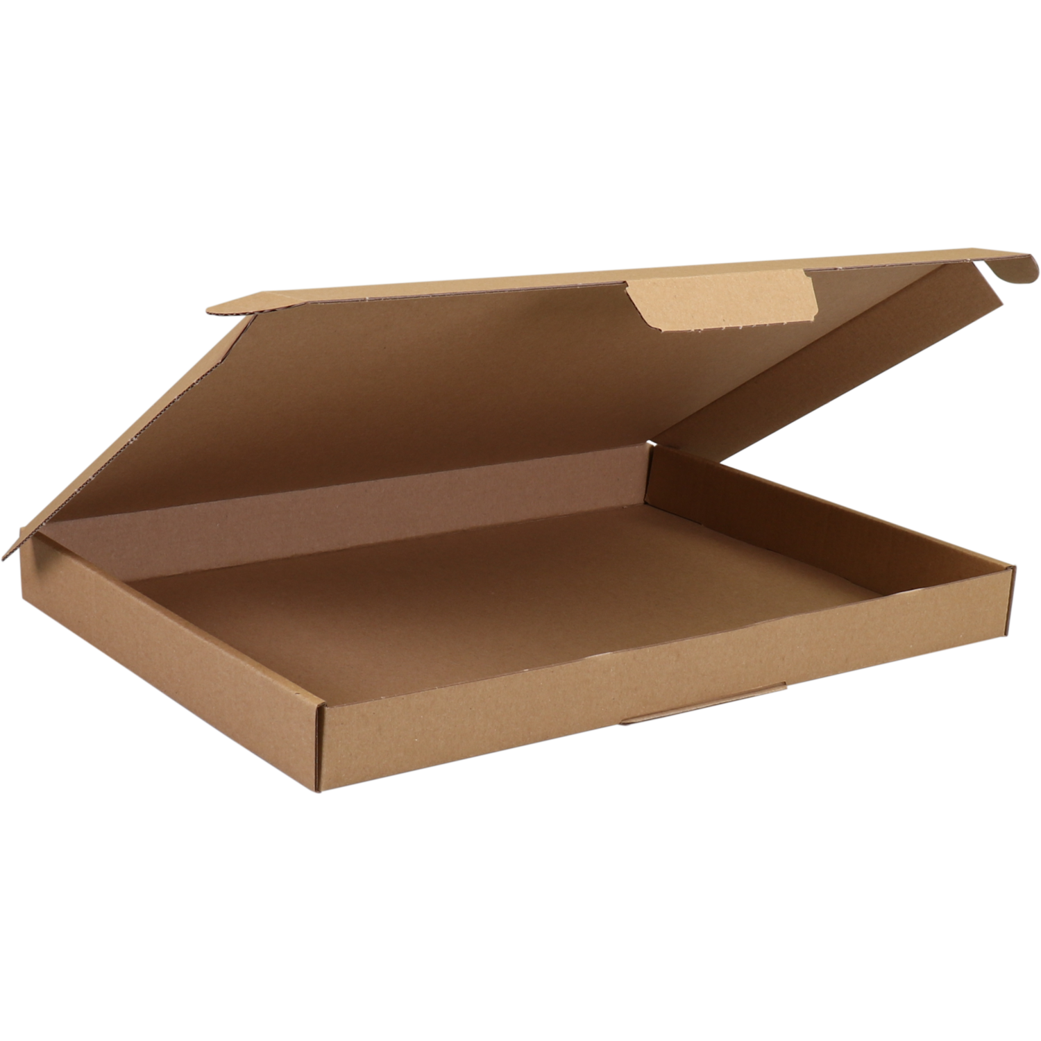 SendProof® Verzenddoos, A4, golfkarton, 310x220x27mm, met klep, enkele golf, bruin 2
