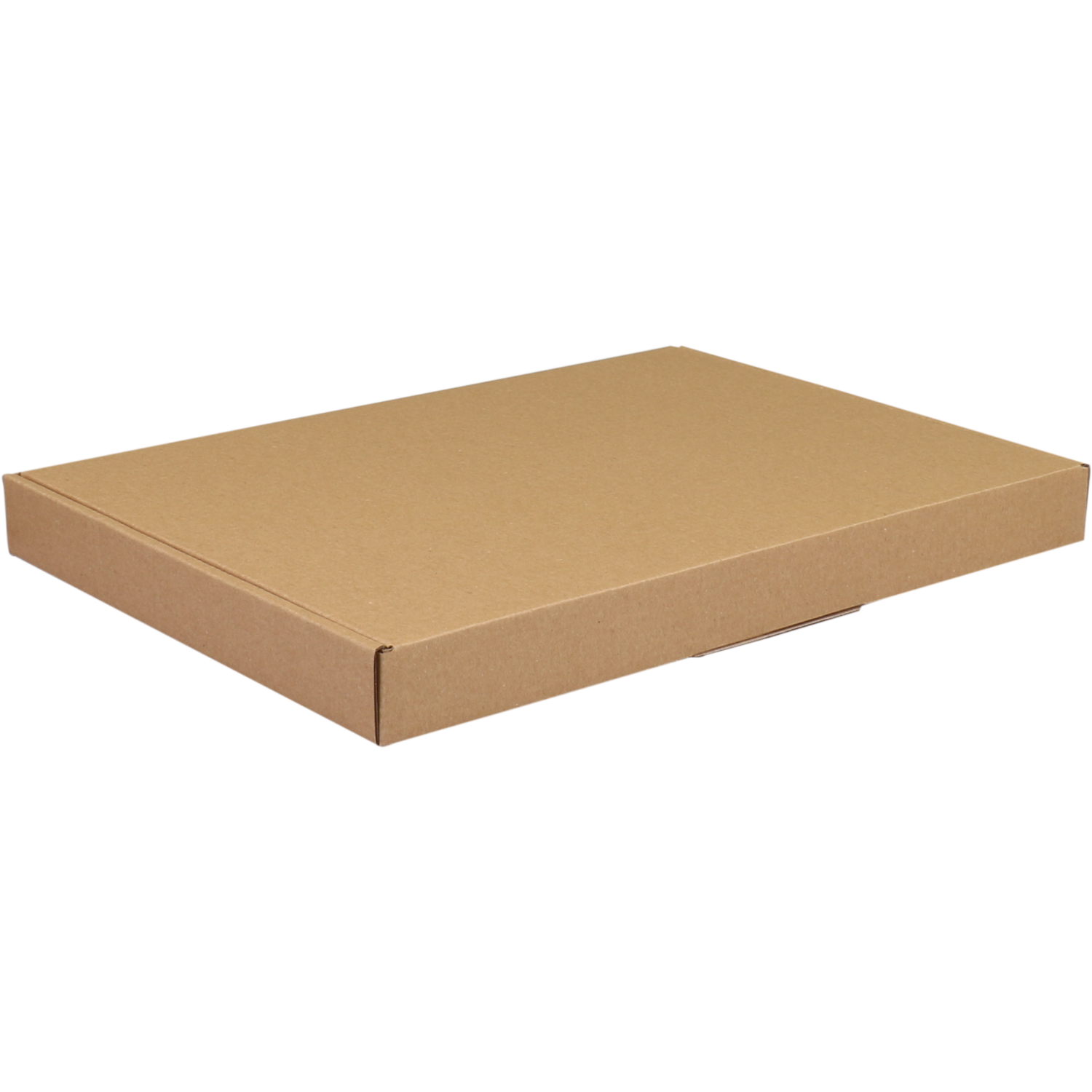 SendProof® Verzenddoos, A4, golfkarton, 310x220x27mm, met klep, enkele golf, bruin 1