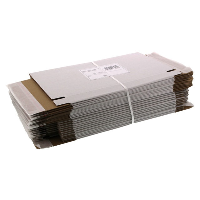 SendProof® Brievenbusdoos, A5, golfkarton, 260x170x28mm, wit 5