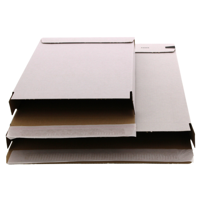SendProof® Brievenbusdoos, A5, golfkarton, 260x170x28mm, wit 7