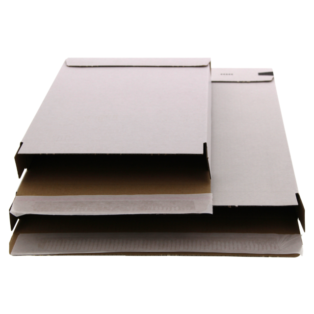 SendProof® Brievenbusdoos, A5, golfkarton, 260x170x28mm, wit 8