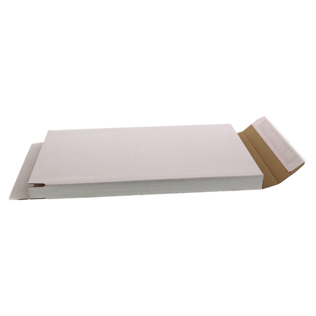 SendProof® Brievenbusdoos, A4, golfkarton, 350x250x28mm, wit 2