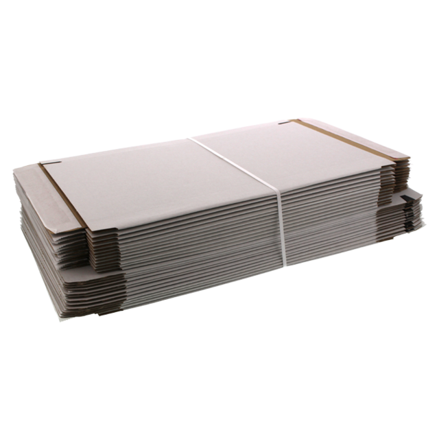 SendProof® Brievenbusdoos, A4, golfkarton, 350x250x28mm, wit 5