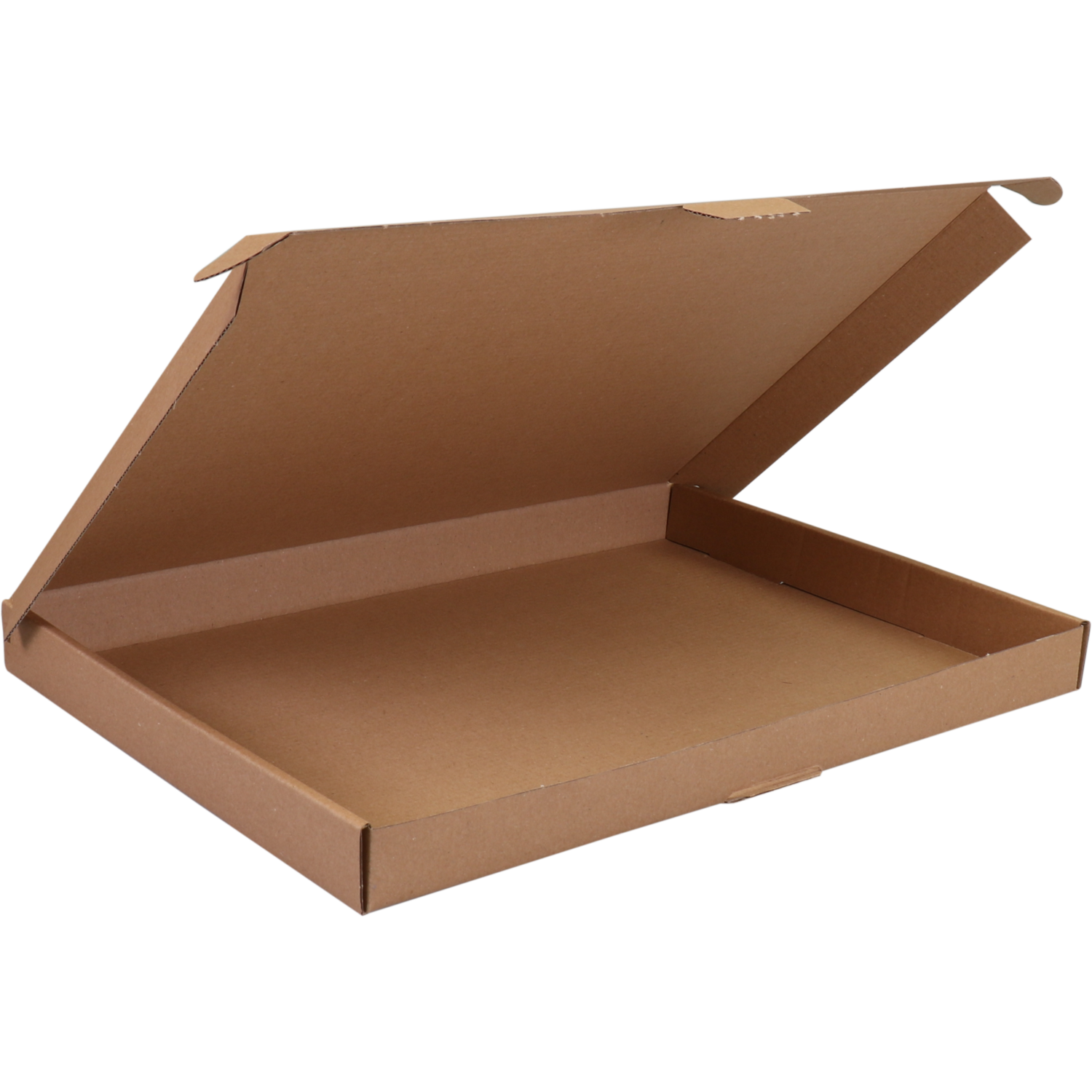  Brievenbusdoos, A4+, golfkarton, 345x255x27mm, met klep, bruin 2