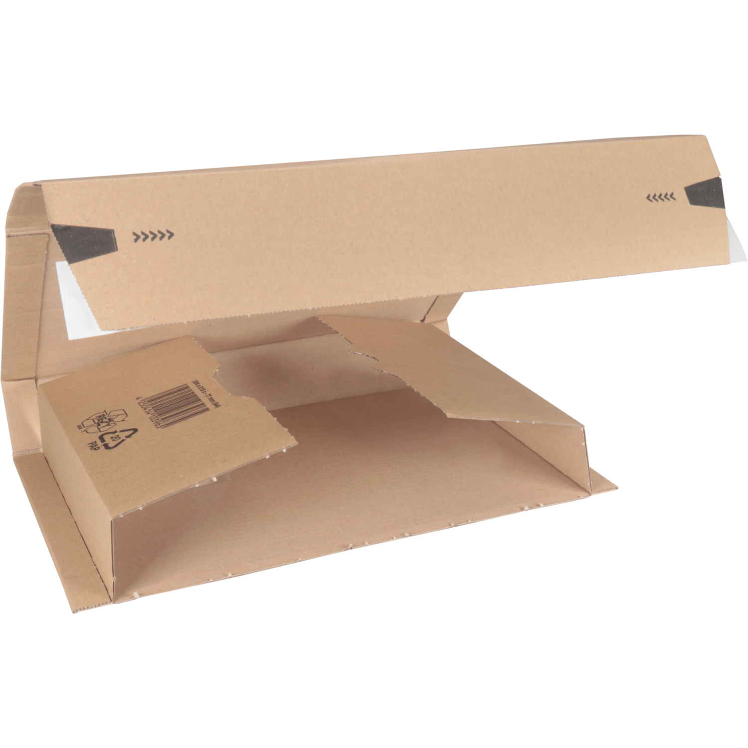 SendProof® Boekverpakking, golfkarton, 300x220x80mm, bruin 2
