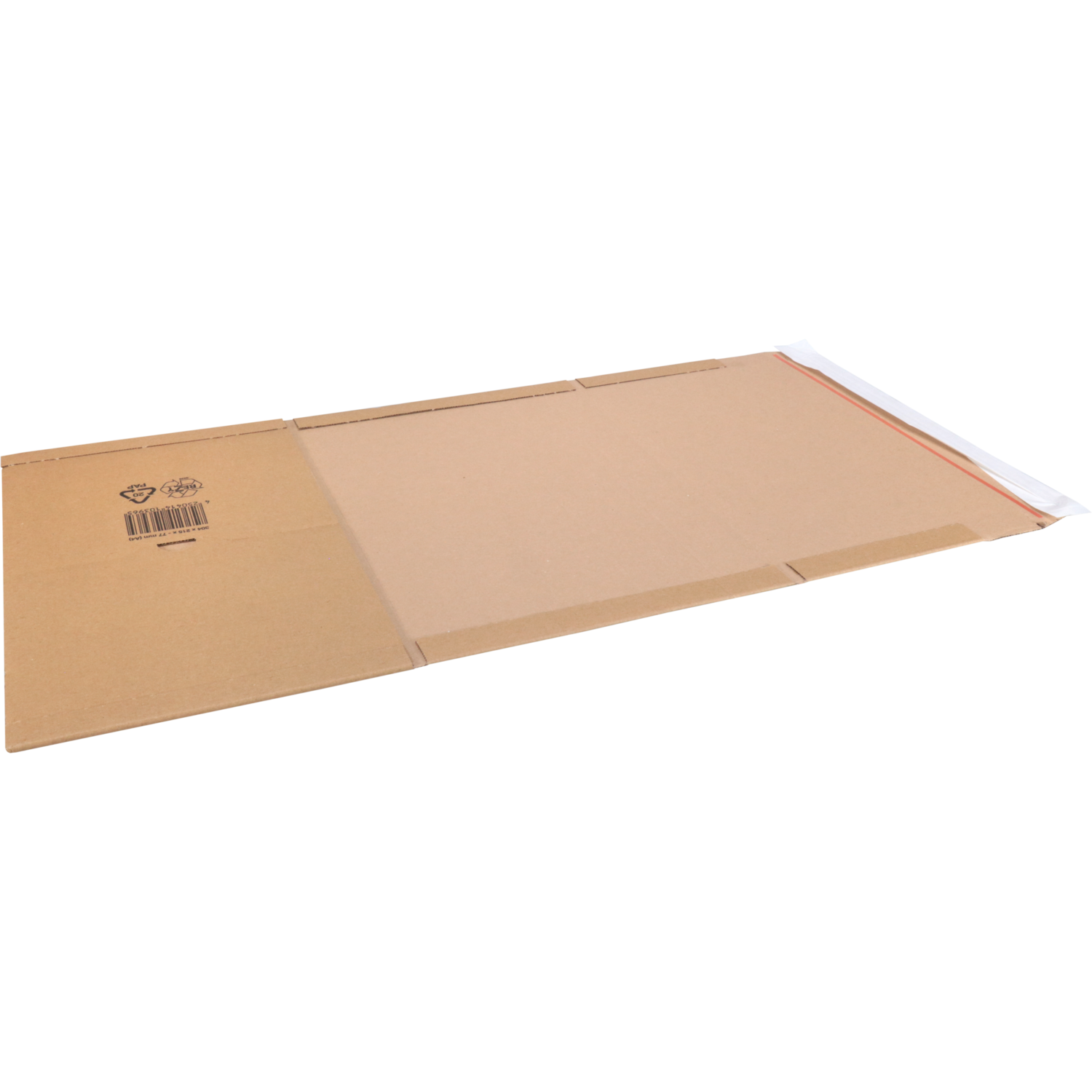 SendProof® Boekverpakking, golfkarton, 300x220x80mm, bruin 7