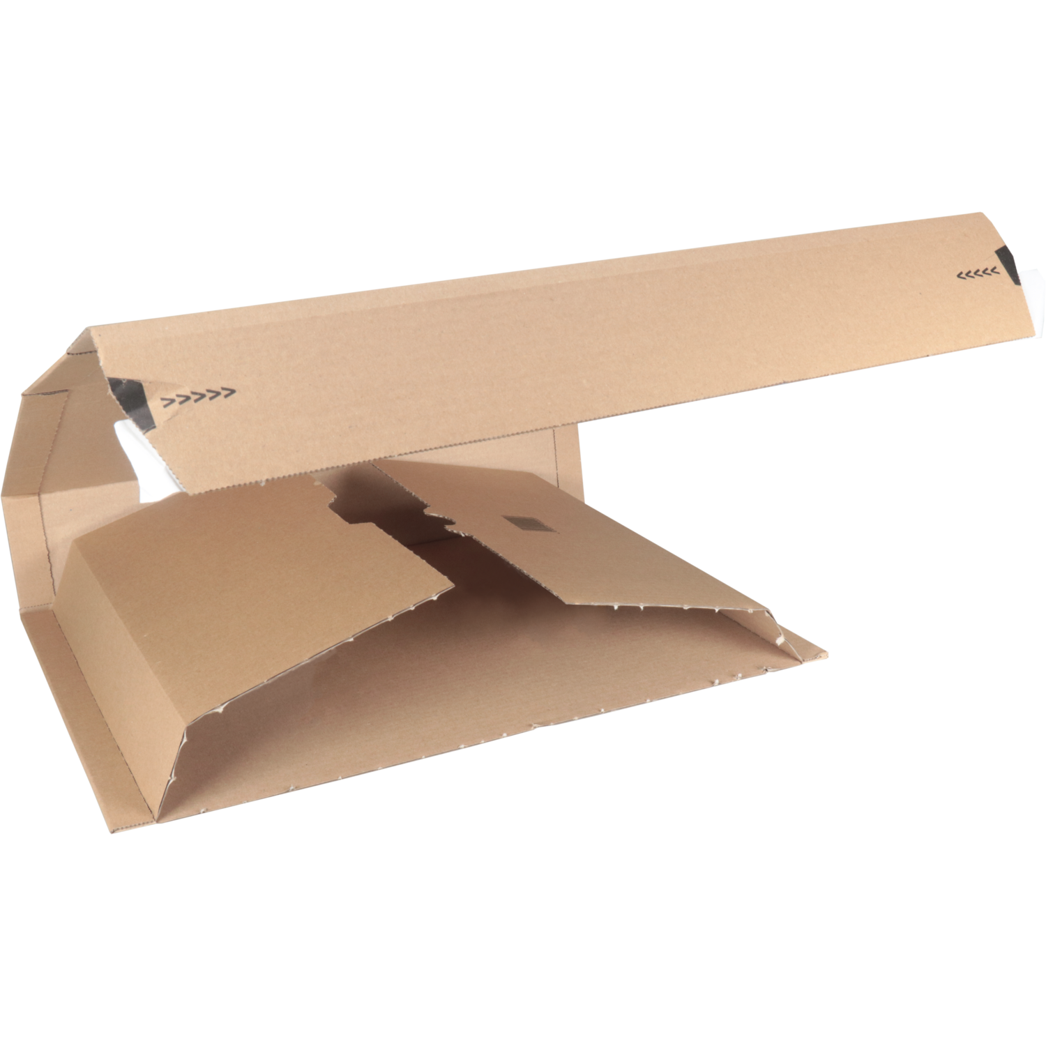SendProof® Boekverpakking, golfkarton, 378x295x80mm, bruin 2