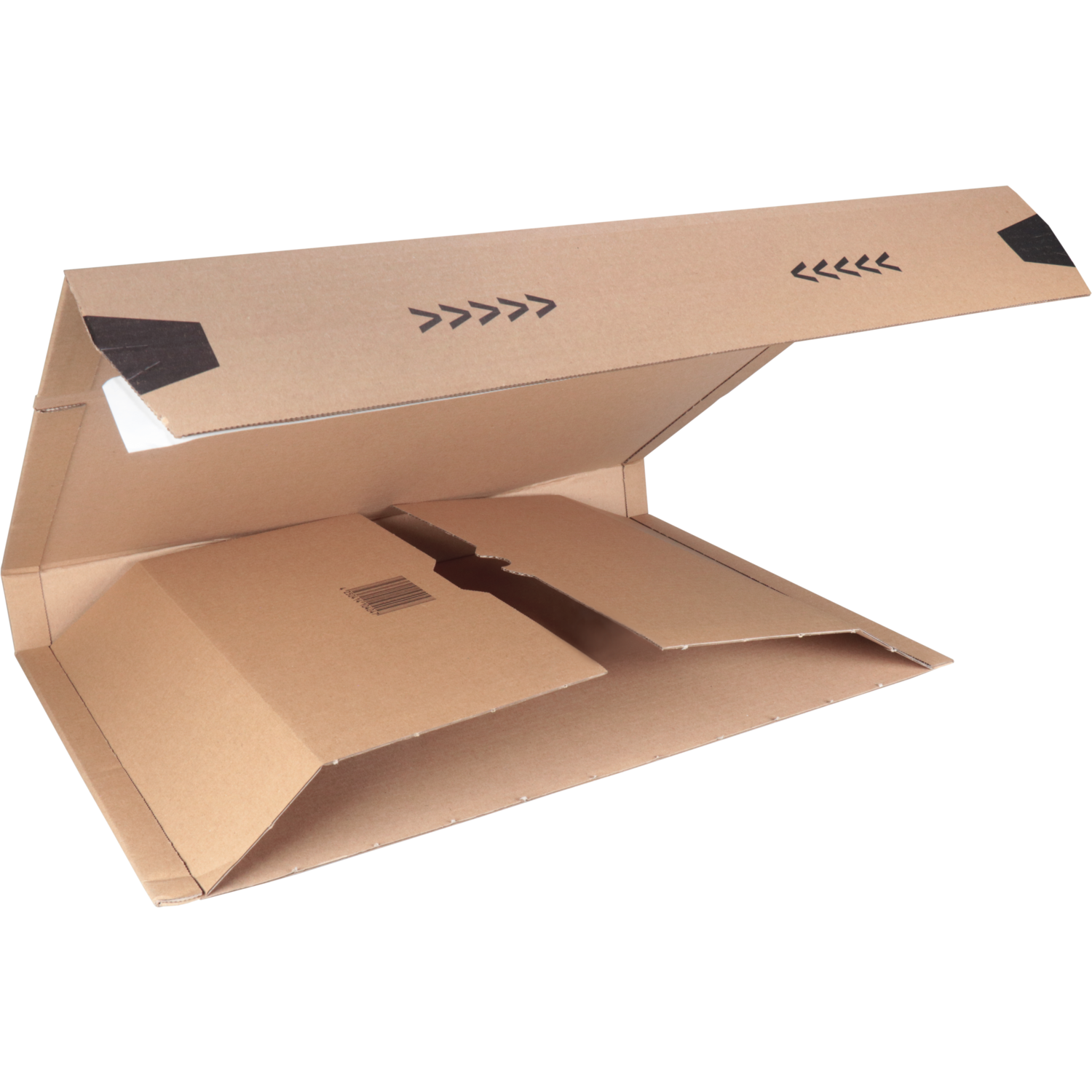 SendProof® Boekverpakking, golfkarton, 455x325x80mm, bruin 2