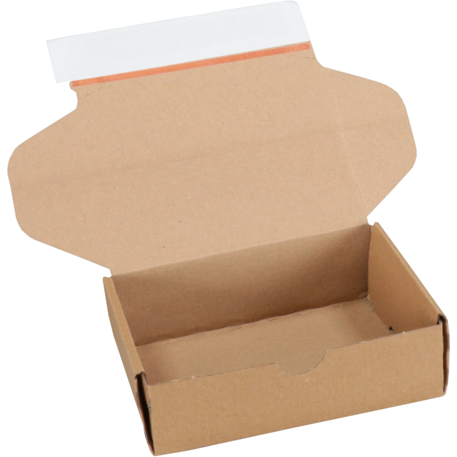 SendProof® Postpakketdoos, golfkarton, 140x101x43mm, bruin 3