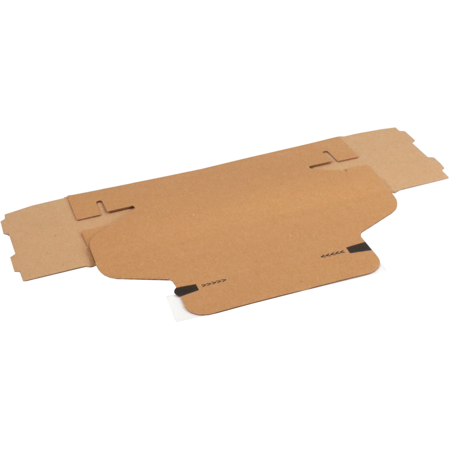 SendProof® Postpakketdoos, golfkarton, 140x101x43mm, bruin 5