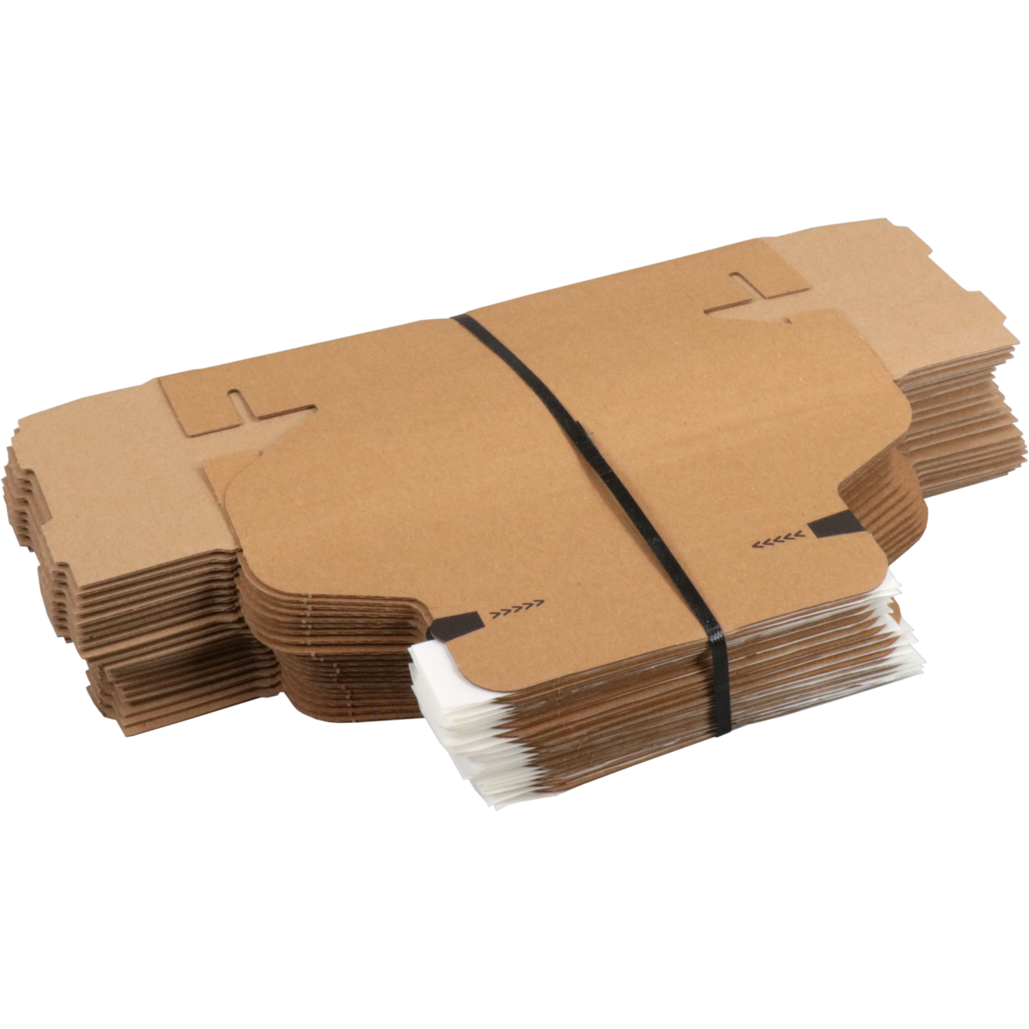 SendProof® Postpakketdoos, golfkarton, 140x101x43mm, bruin 6
