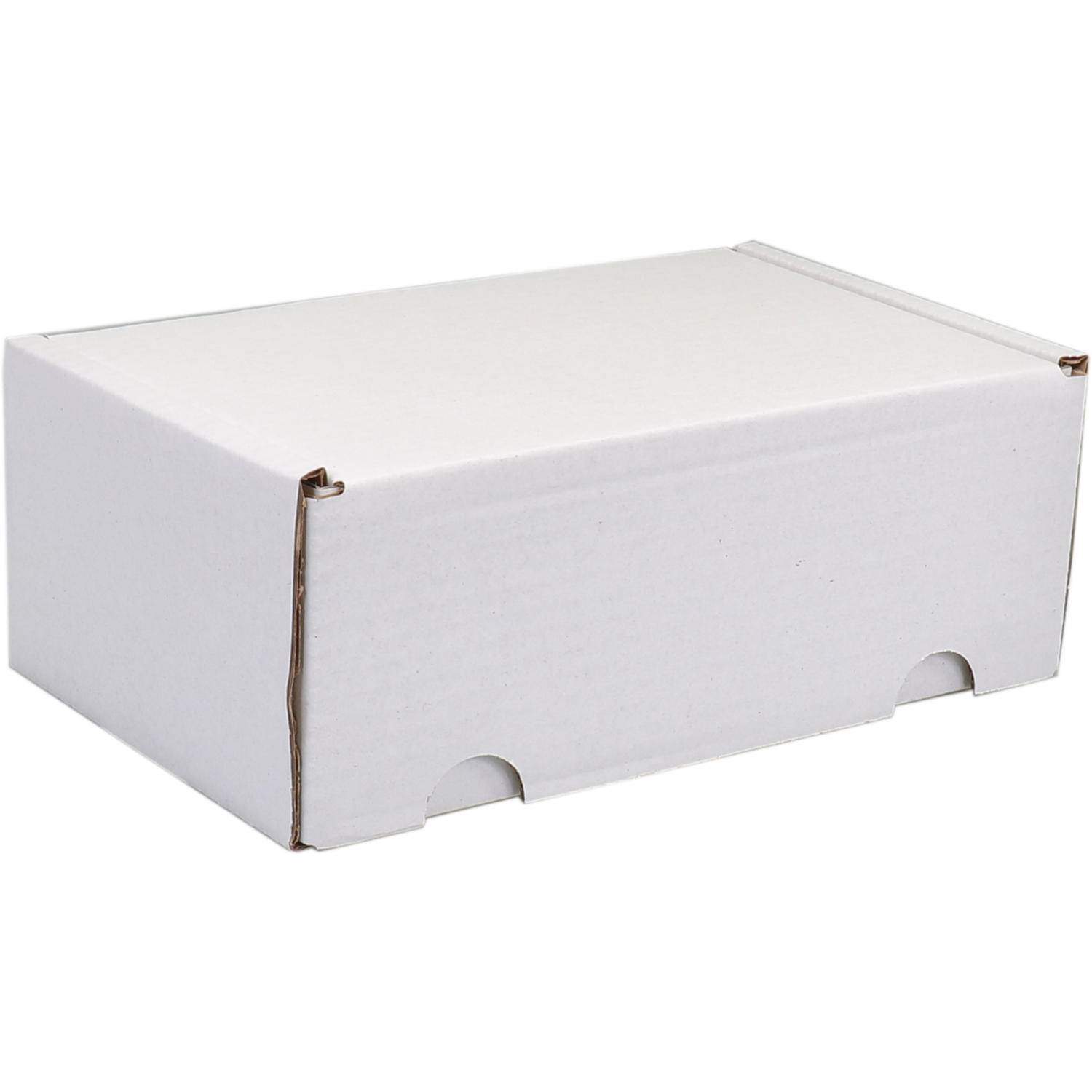 SendProof® Postpakketdoos, golfkarton, 110x180x71mm, gestanst, wit 1