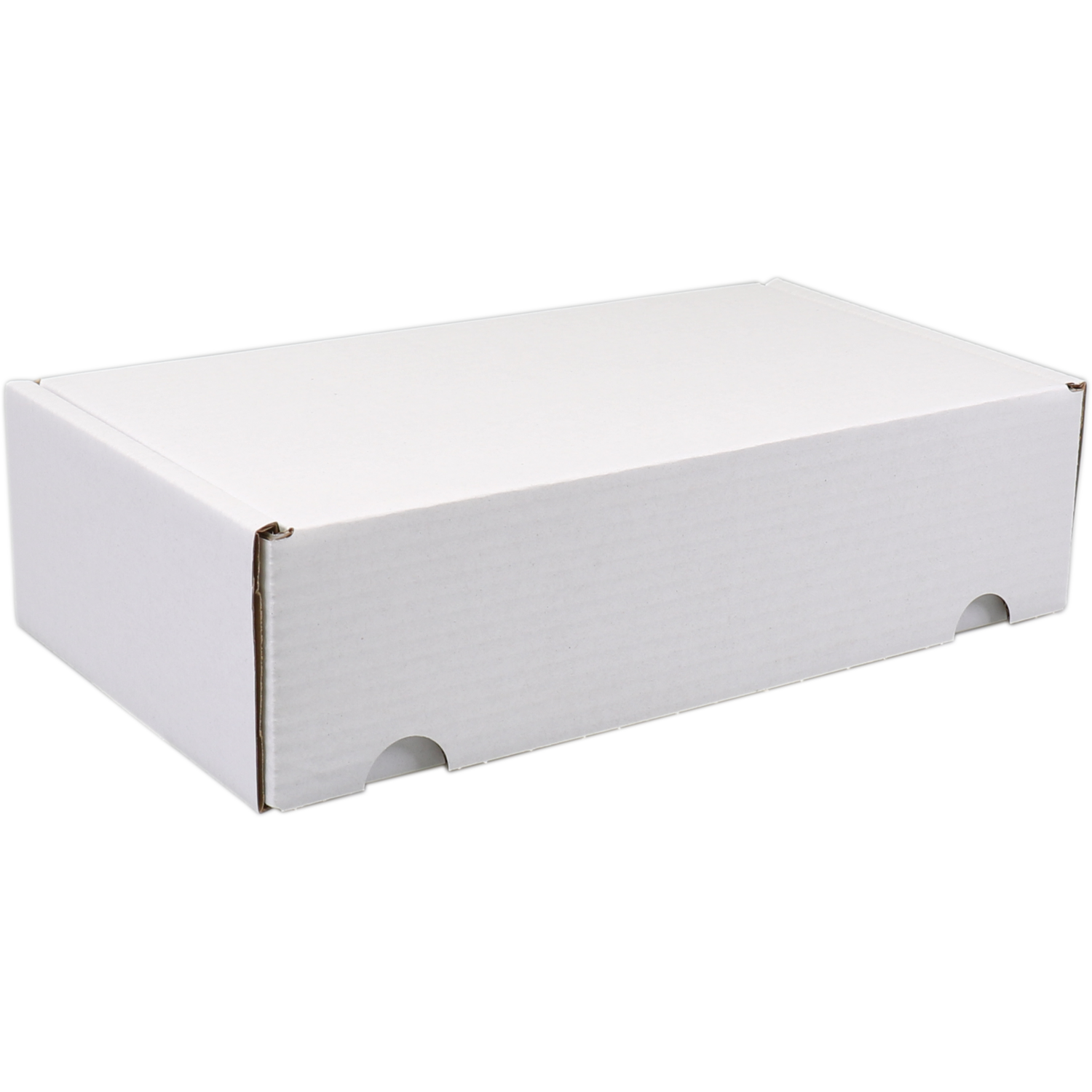 SendProof® Postpakketdoos, golfkarton, 190x280x70mm, gestanst, wit 1
