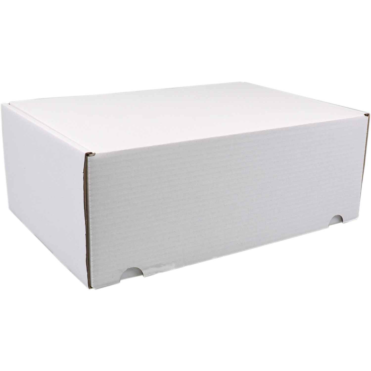 SendProof® Postpakketdoos, golfkarton, 315x215x120mm, gestanst, wit 1