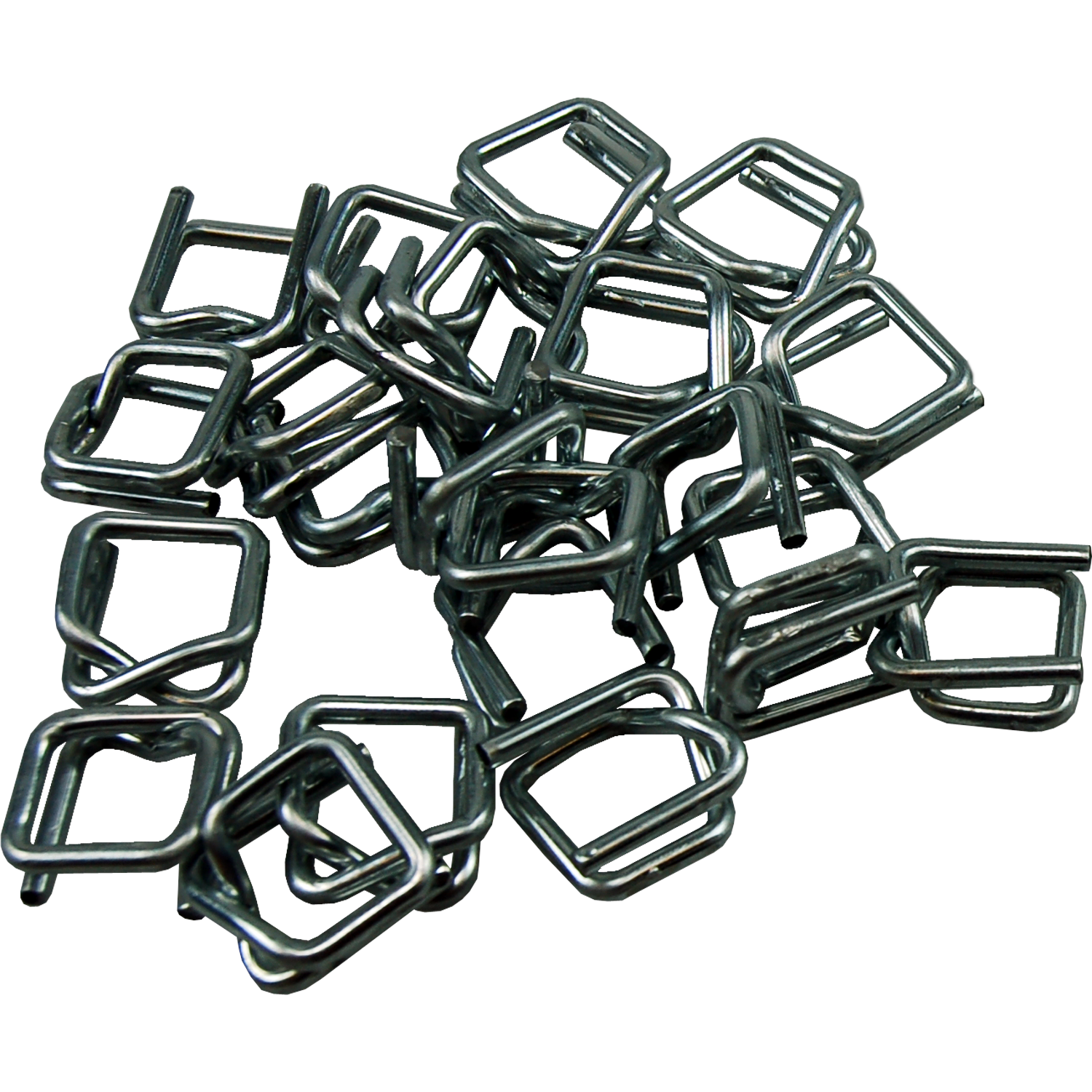Gesp, 13mm, staal, zilver 2