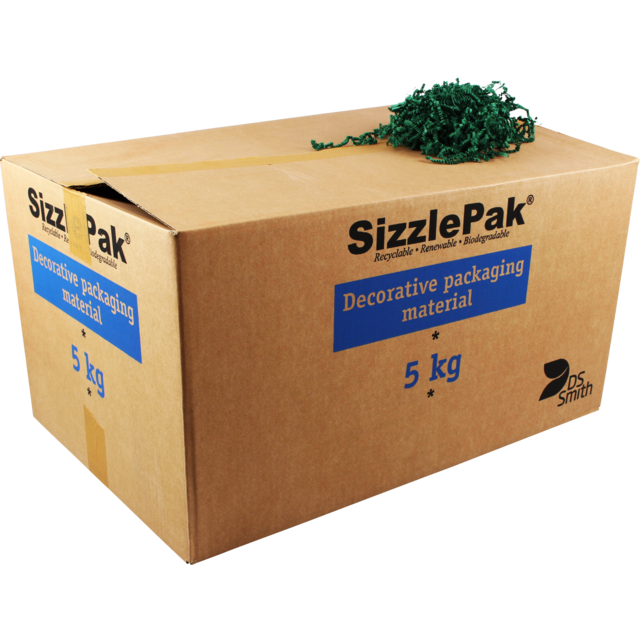 SizzlePak® Vulmateriaal, papier, 5kg, groen 1