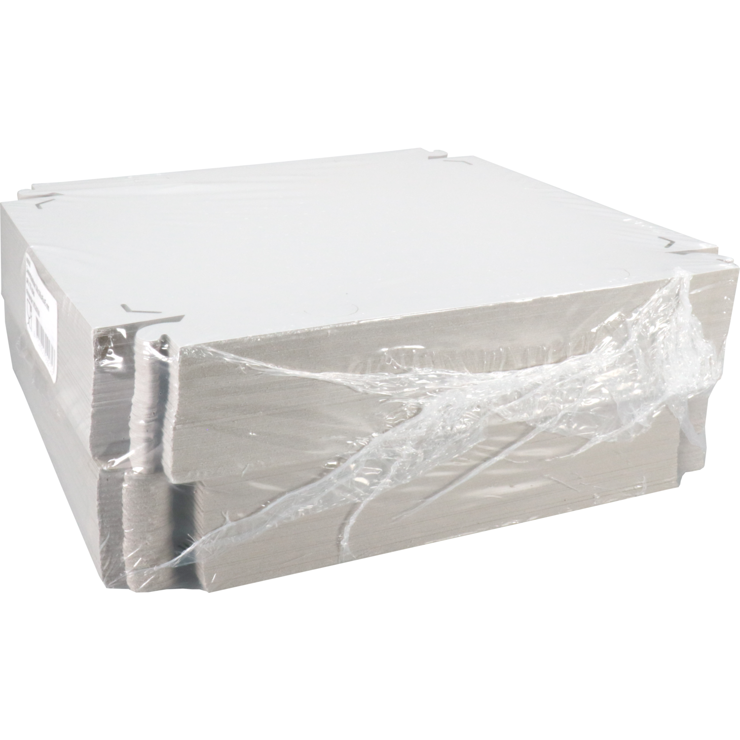  Gebaksdoos Zwanenhalsdoos, karton, 30x30x4.5cm, duplex, wit 4