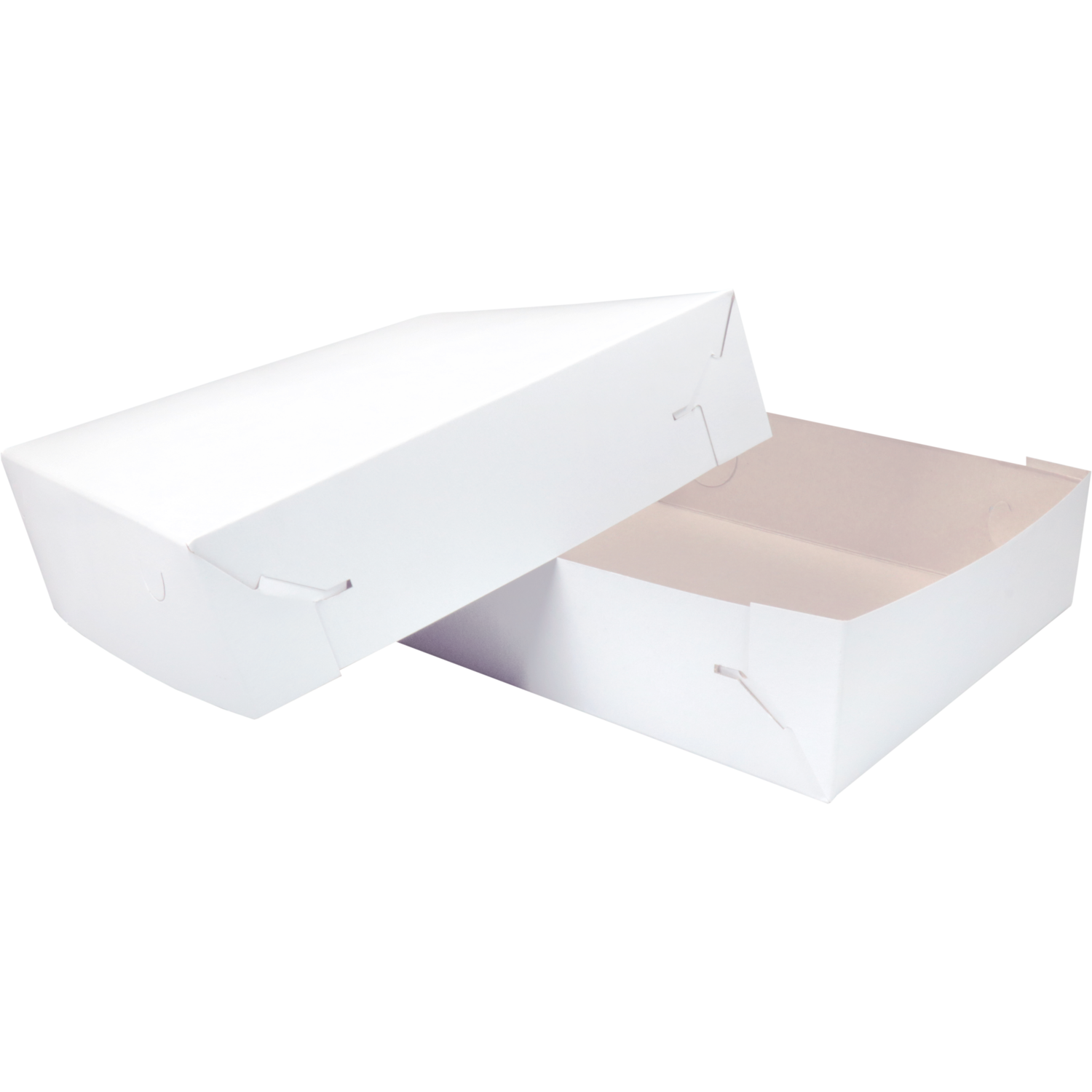  Verzenddoos, karton, 30x30x8cm, wit 3