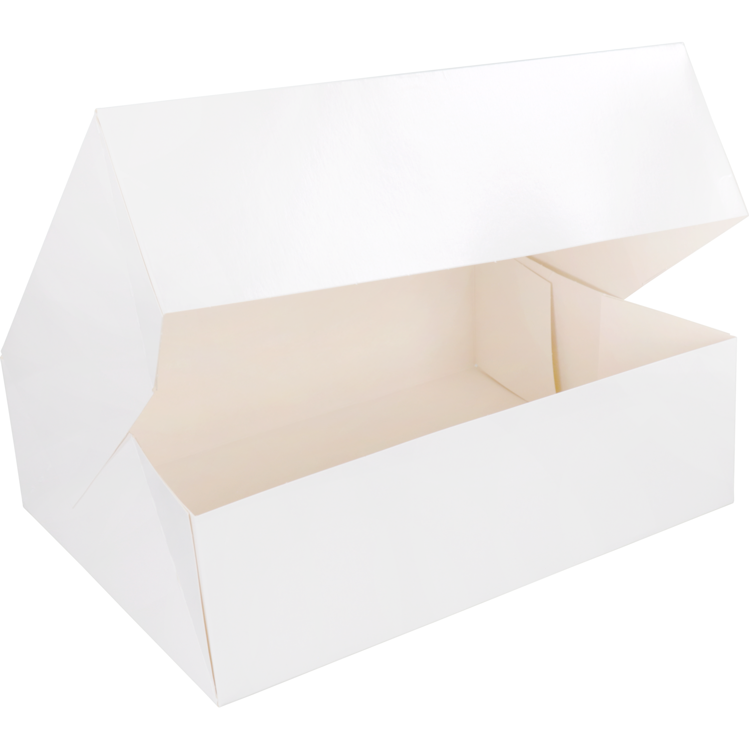  Gebaksdoos, karton, 26x20x8cm, wit 2