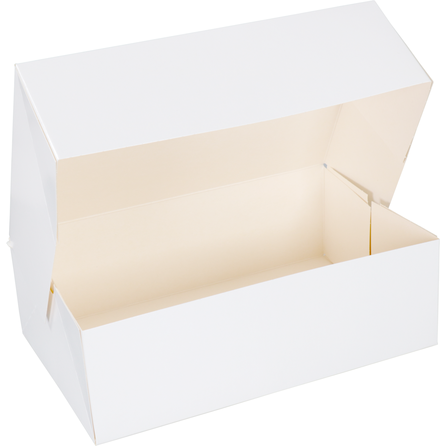  Gebaksdoos, karton, 24x16x8cm, wit 2
