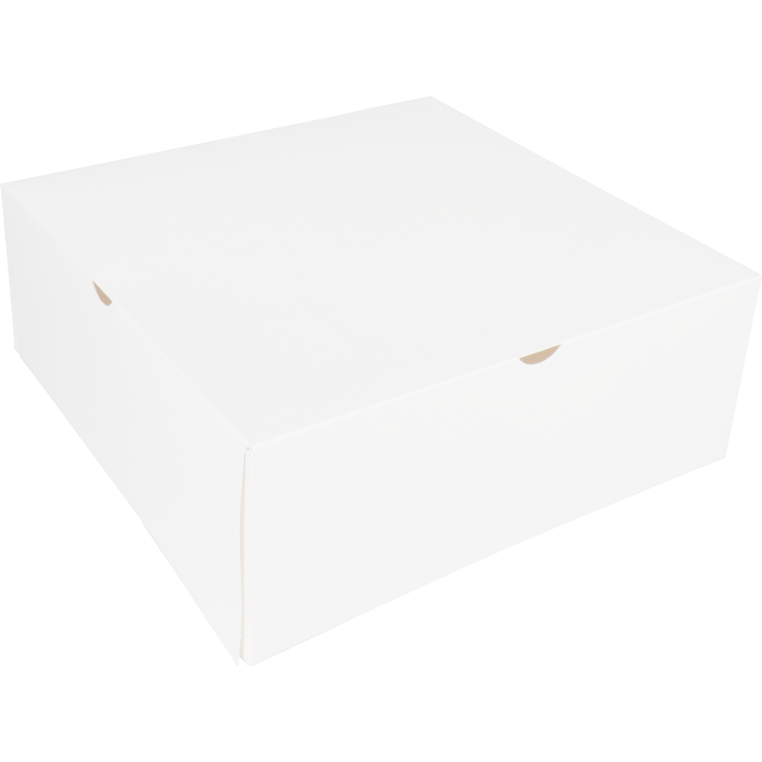  Gebaksdoos, karton, 26x26x10cm, zonder venster, wit 1