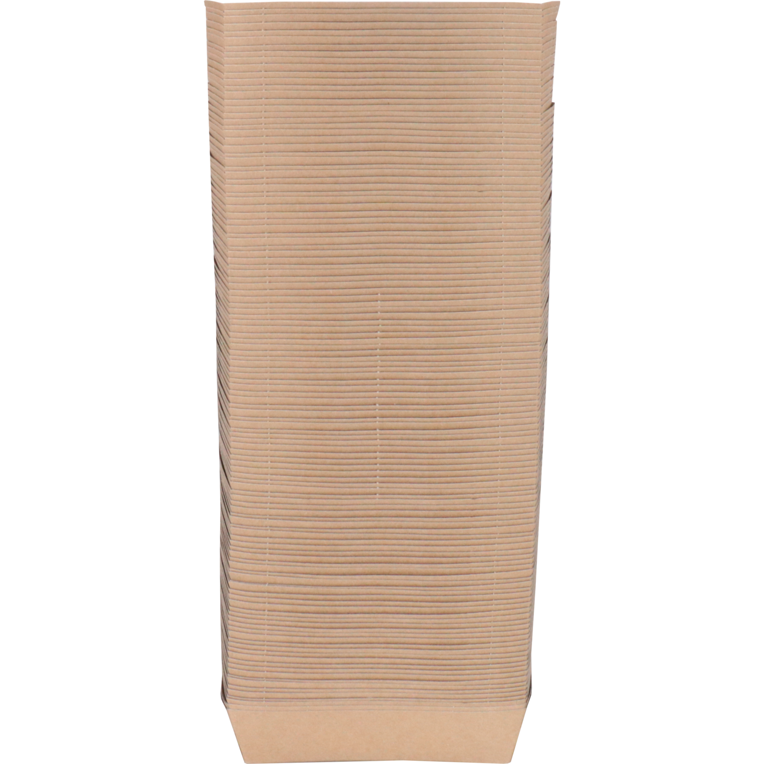 Bak, Karton, conisch bakje, 135x135x35mm, bruin 3
