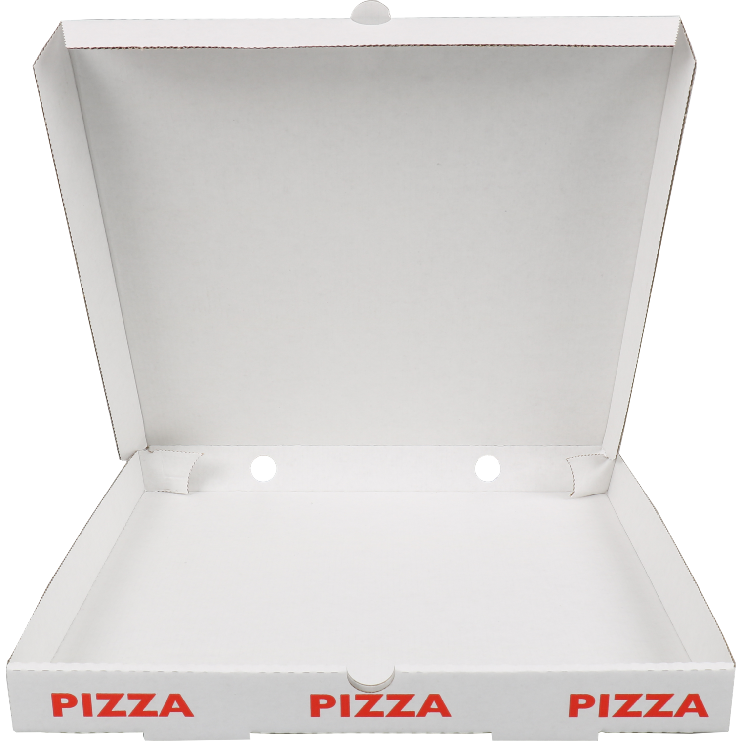  Pizzadoos, golfkarton, 33x33x4.5cm, americano, wit 3