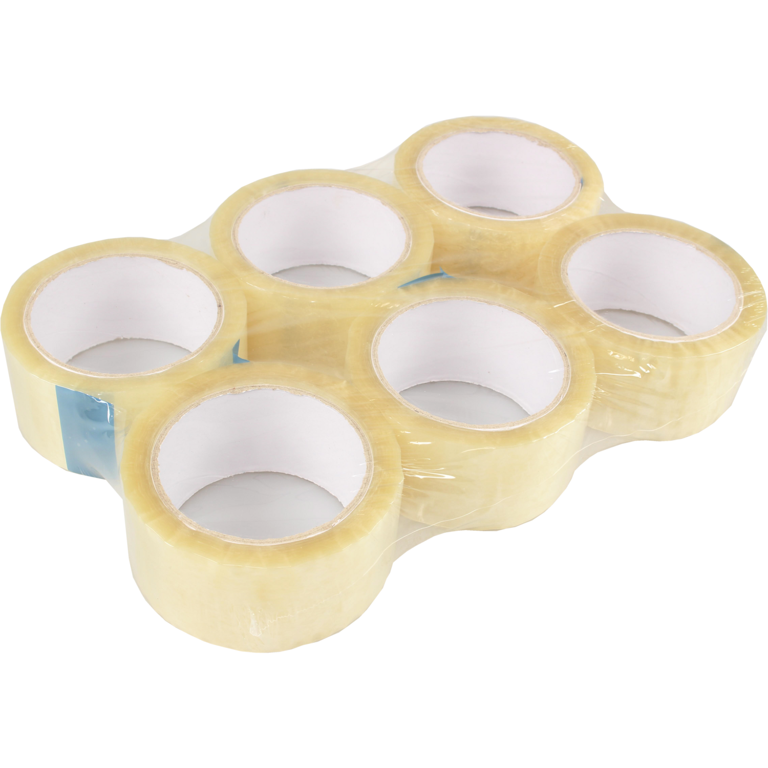  Dozensluittape, hotmelt, PP, 50mm, 66m, transparant 2