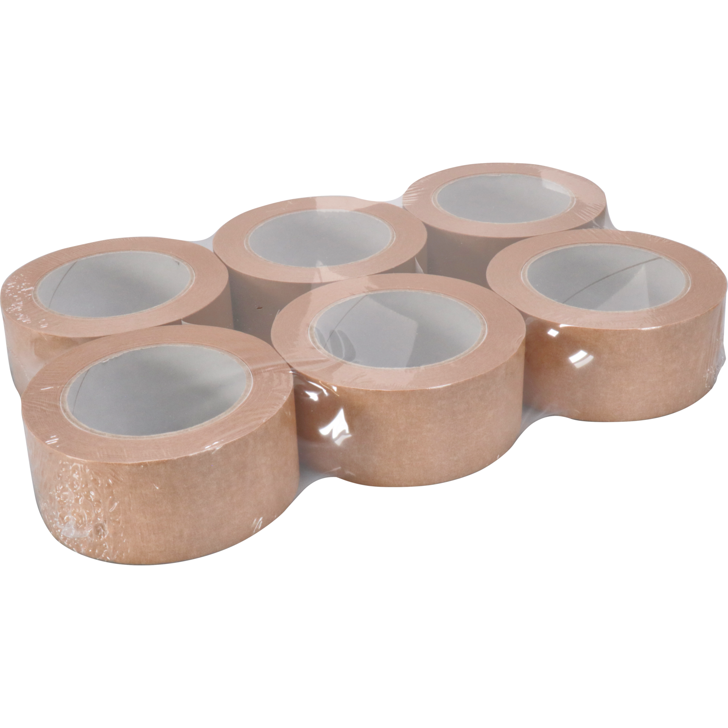  Dozensluittape, hotmelt, Papier, 50mm, 50m, 60gr/m², bruin 3
