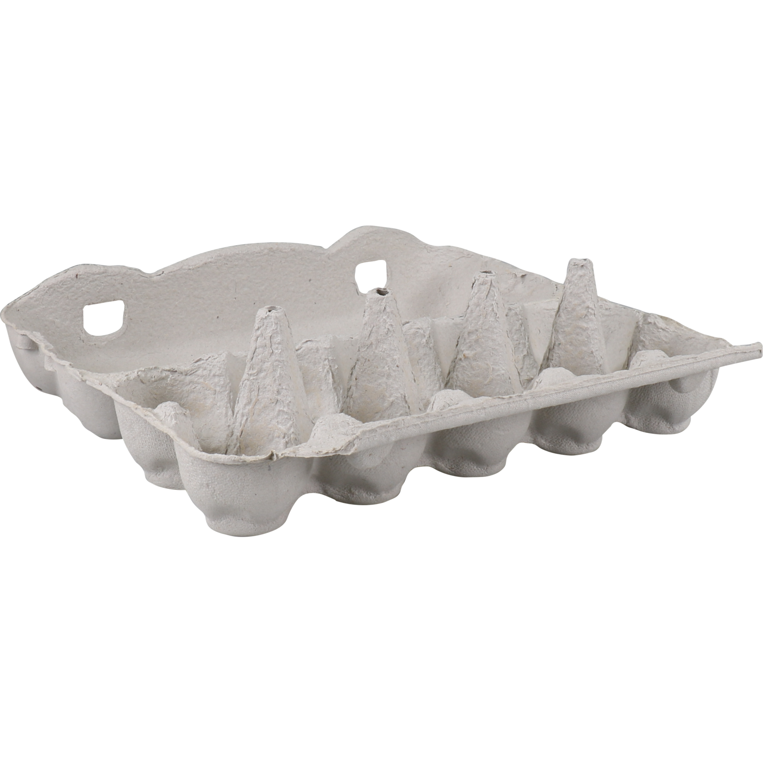 Eierdoos, 10stuks, 246x107x69mm, papierpulp, wit 2