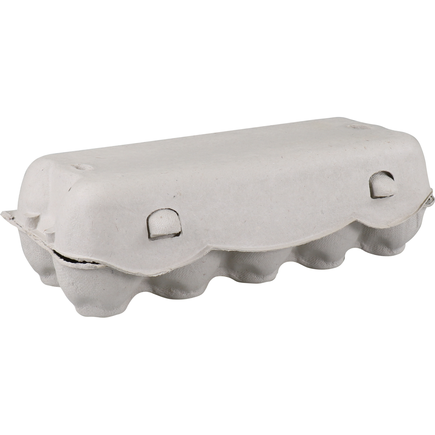 Eierdoos, 10stuks, 246x107x69mm, papierpulp, wit 1