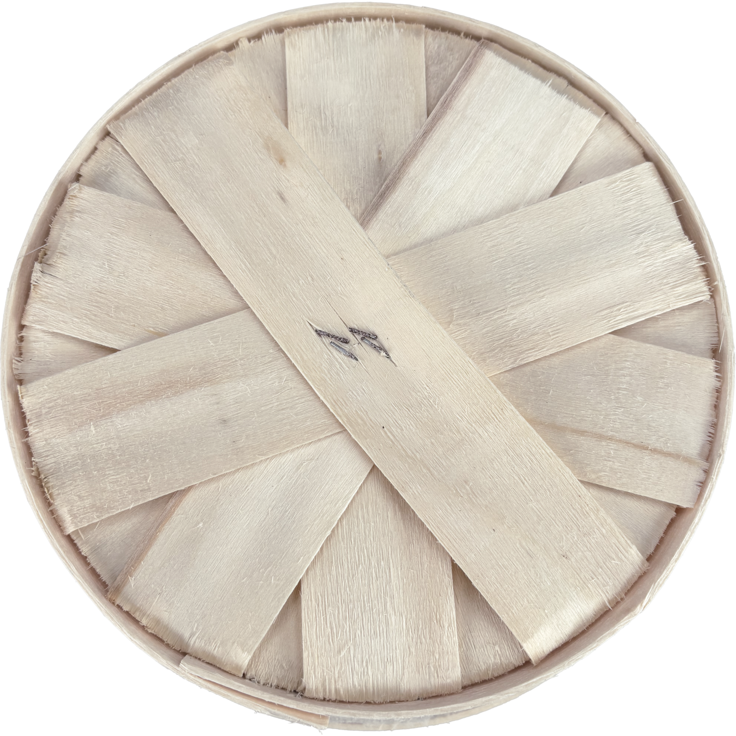 Mand, hout, Ø21cm, 9.5cm, rond, naturel 5