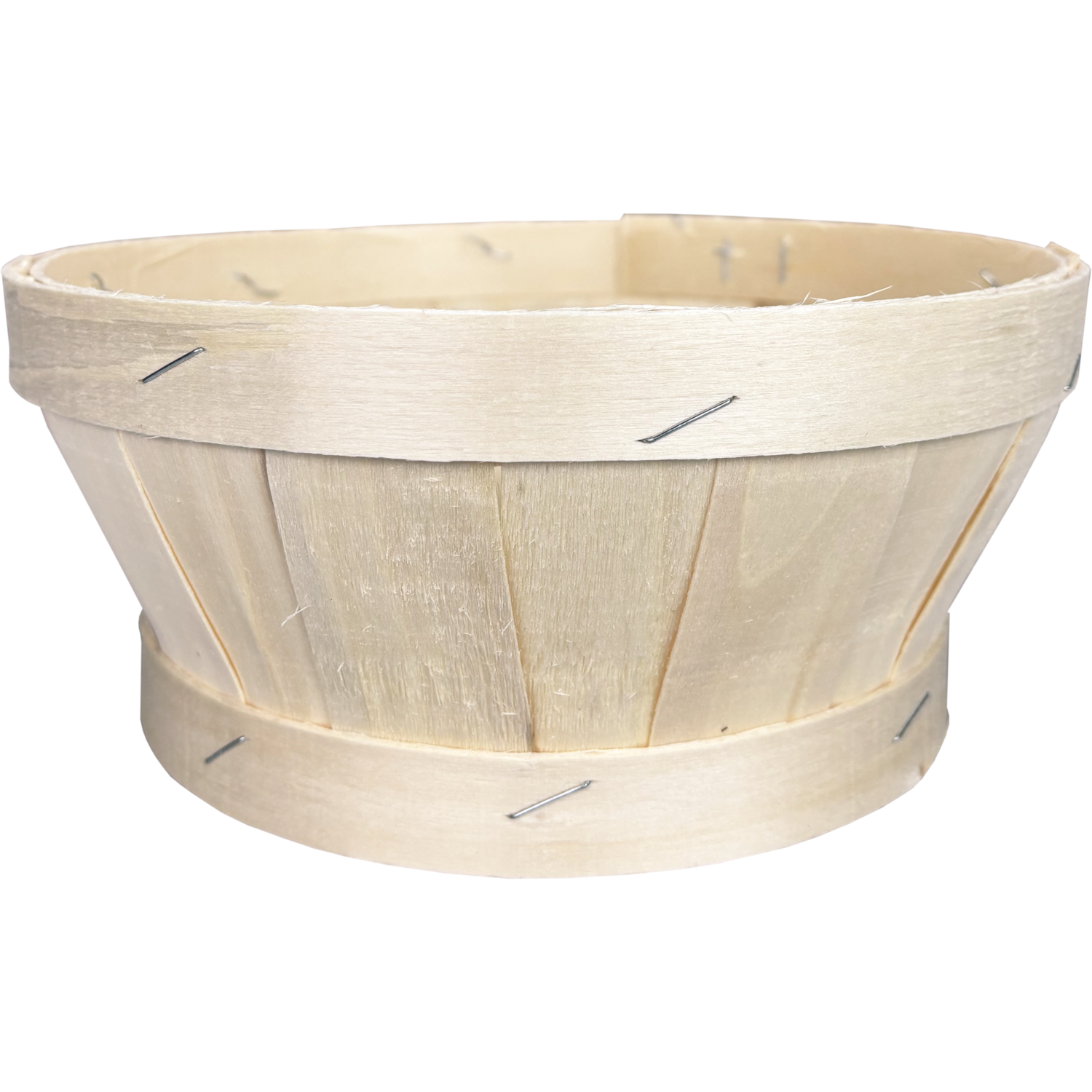 Mand, hout, Ø21cm, 9.5cm, rond, naturel 1