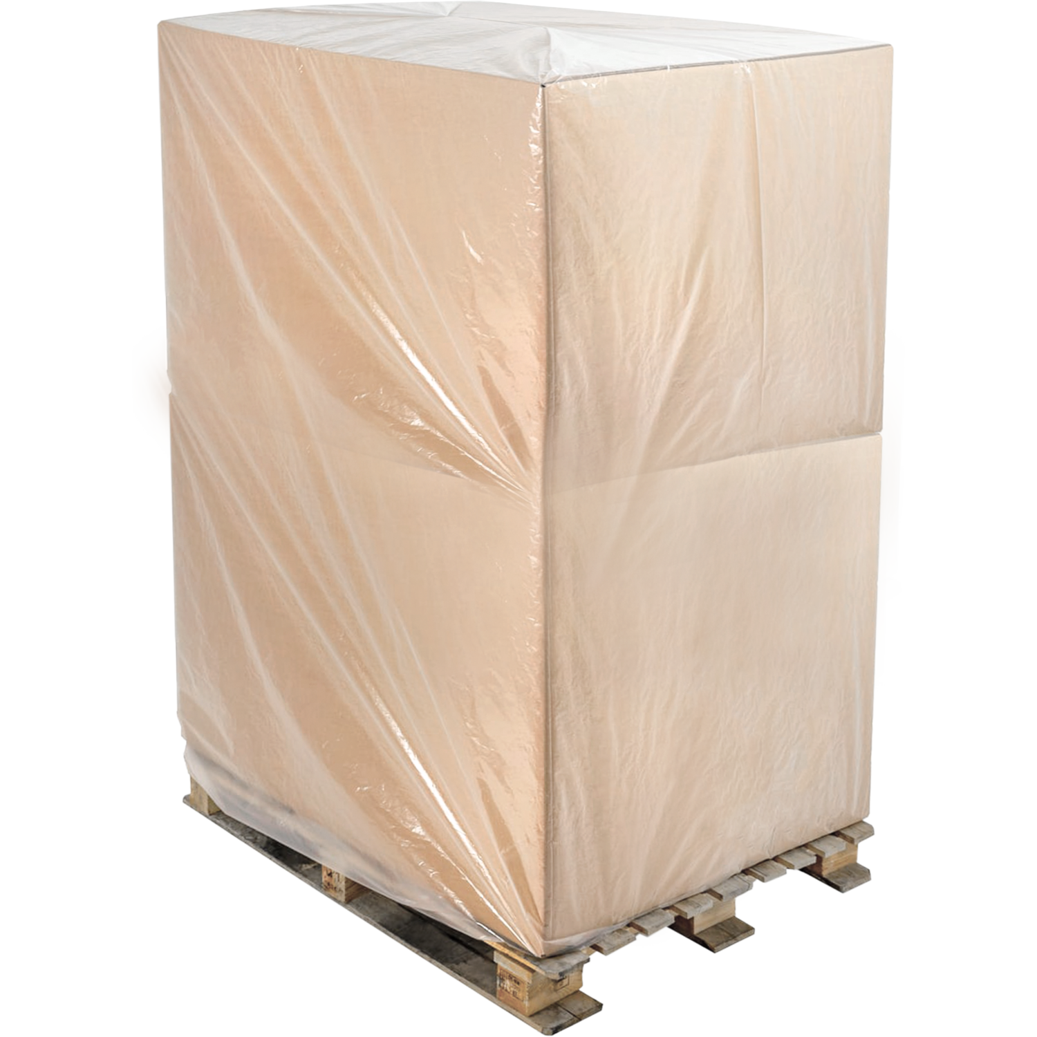 Hoes, Pallethoes, LDPE, 1300x 2x500x1600mm, 35my, transparant 2