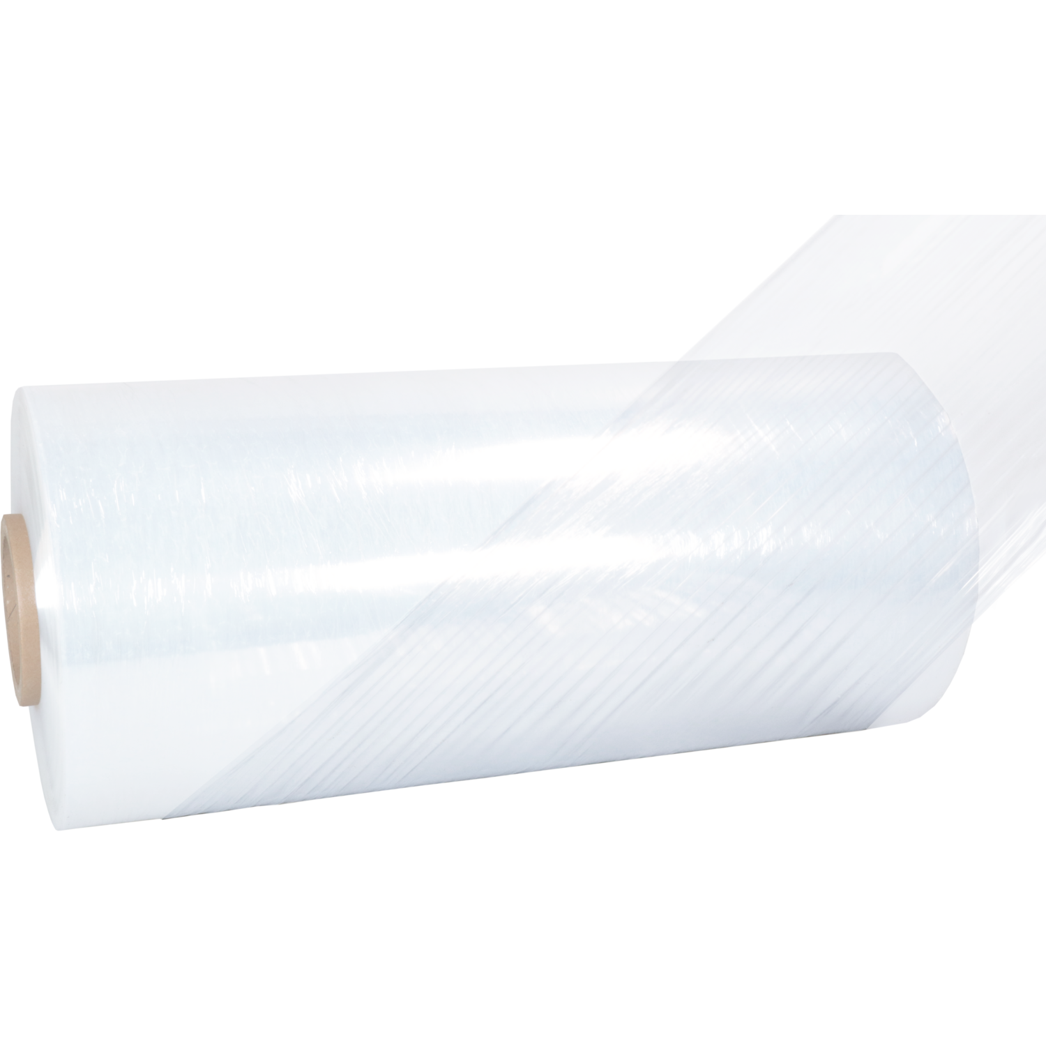 Folie, machinerol stretchfilm, LLDPE, 50cm, 2200m, 15my, transparant 2