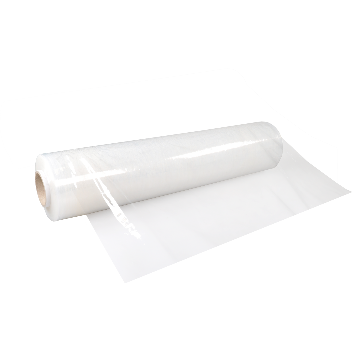 Folie, handrol stretchfilm, LLDPE, 50cm, 300m, 23my, transparant 2