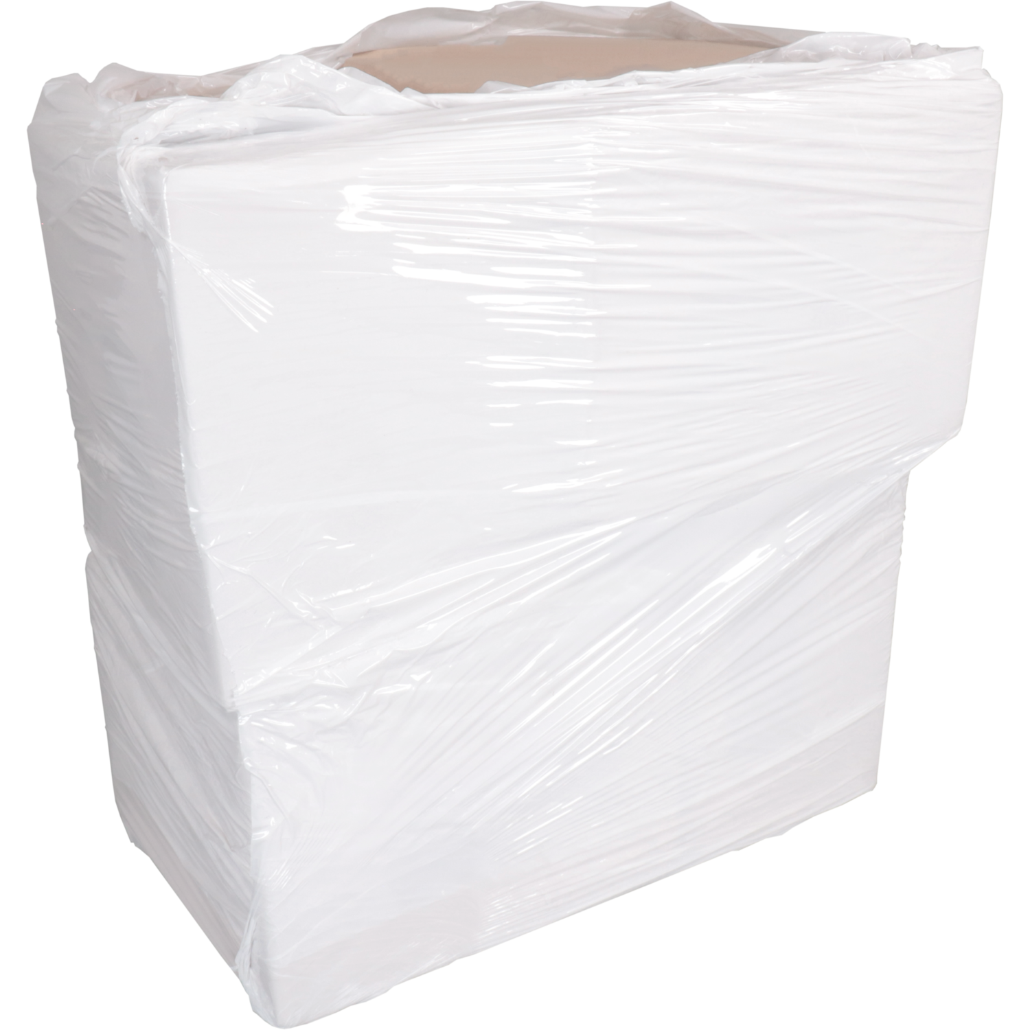 Folie, handrol stretchfolie, LLDPE, 50cm, 300m, 23my, wit 3