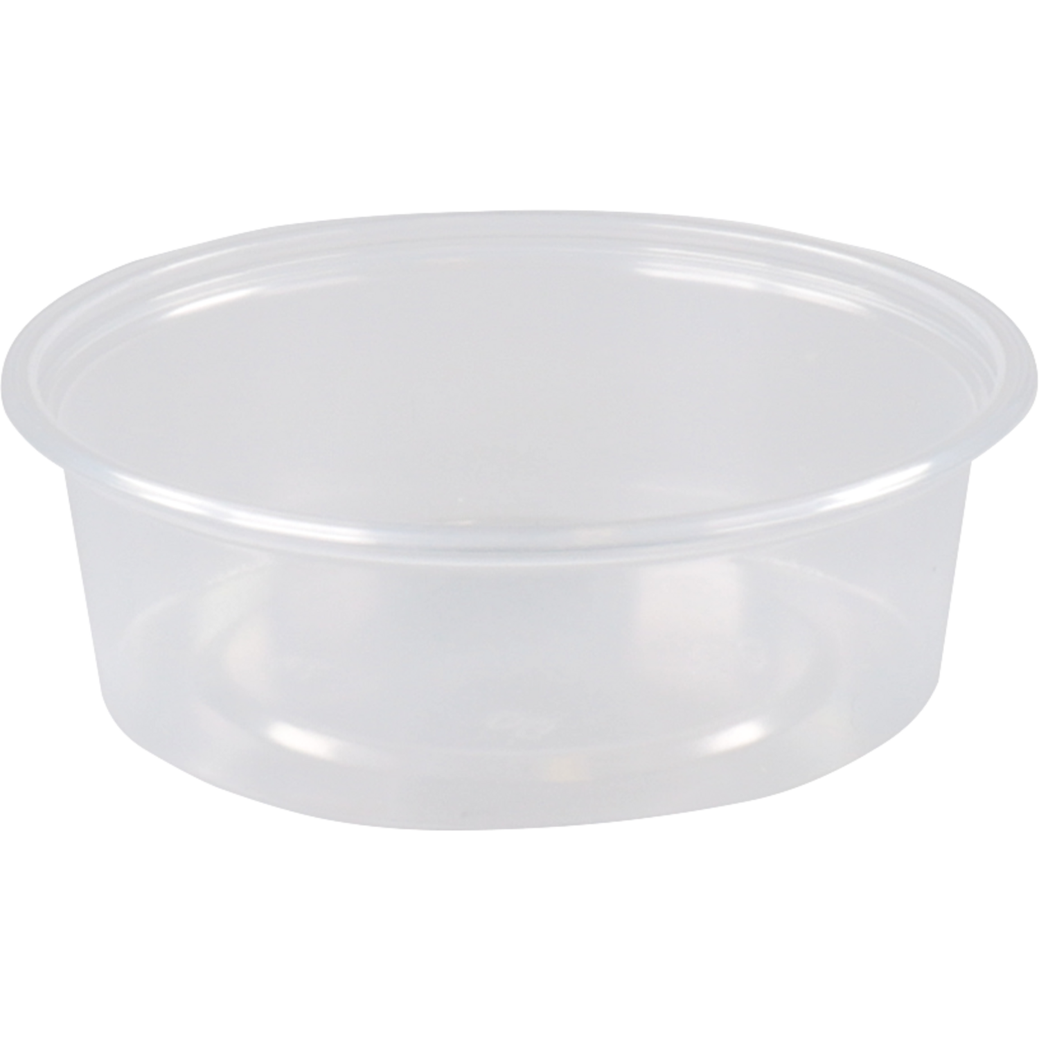 Bak, PP, 50ml, Ø70.3mm, kunststof cup, 24mm, transparant 1