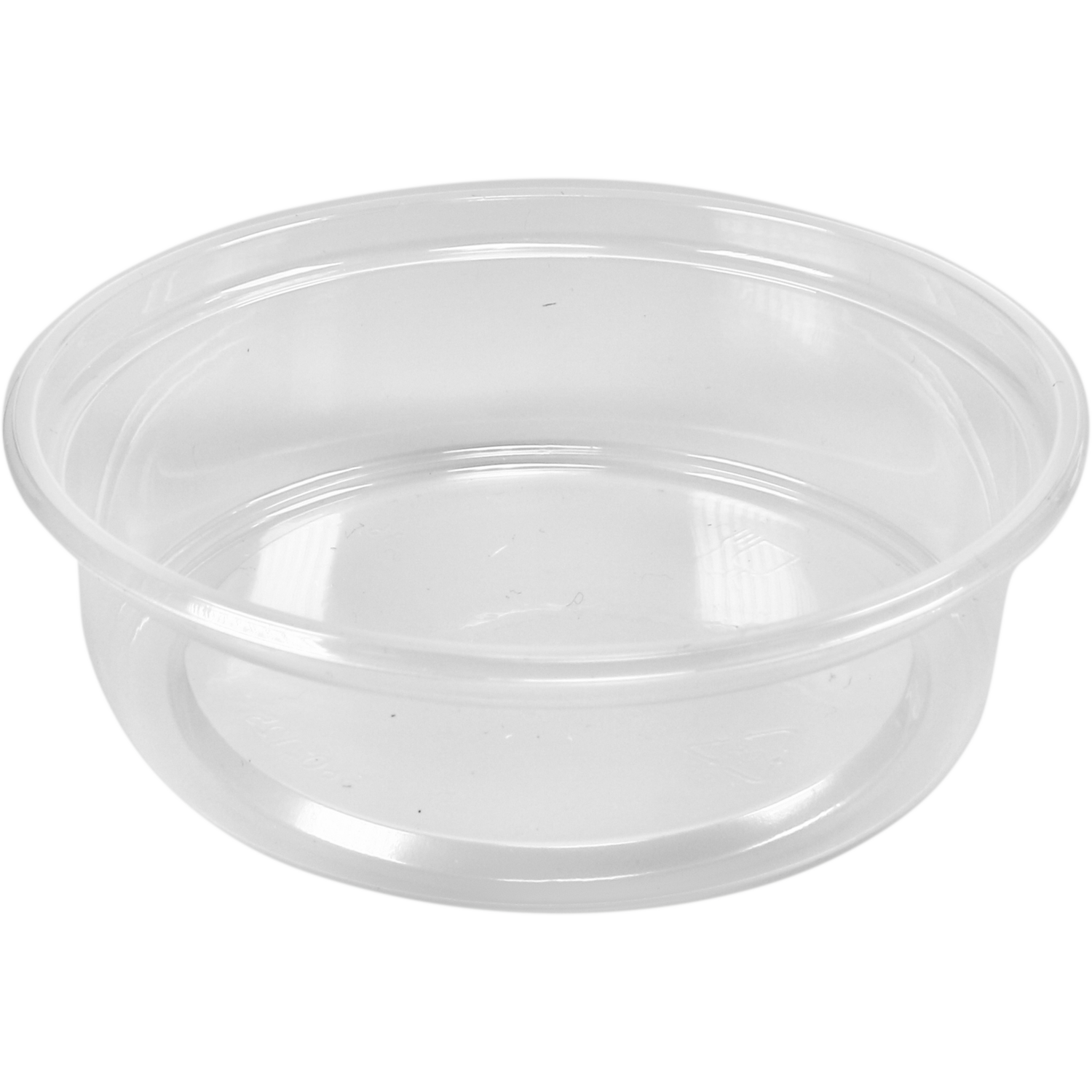 Bak, PP, 150ml, Ø101mm, kunststof cup, transparant 1