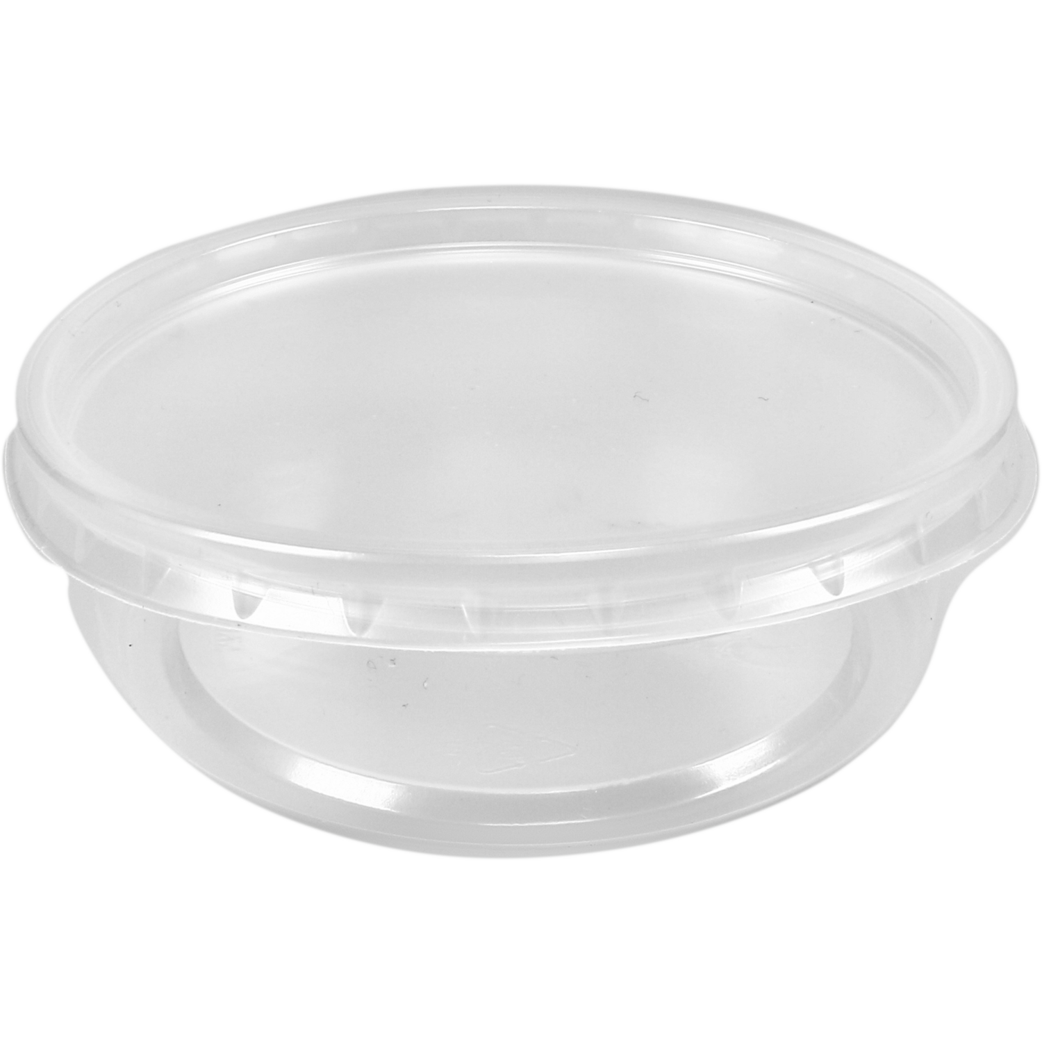 Deksel, cup, PP, rond, Ø101mm, transparant 2