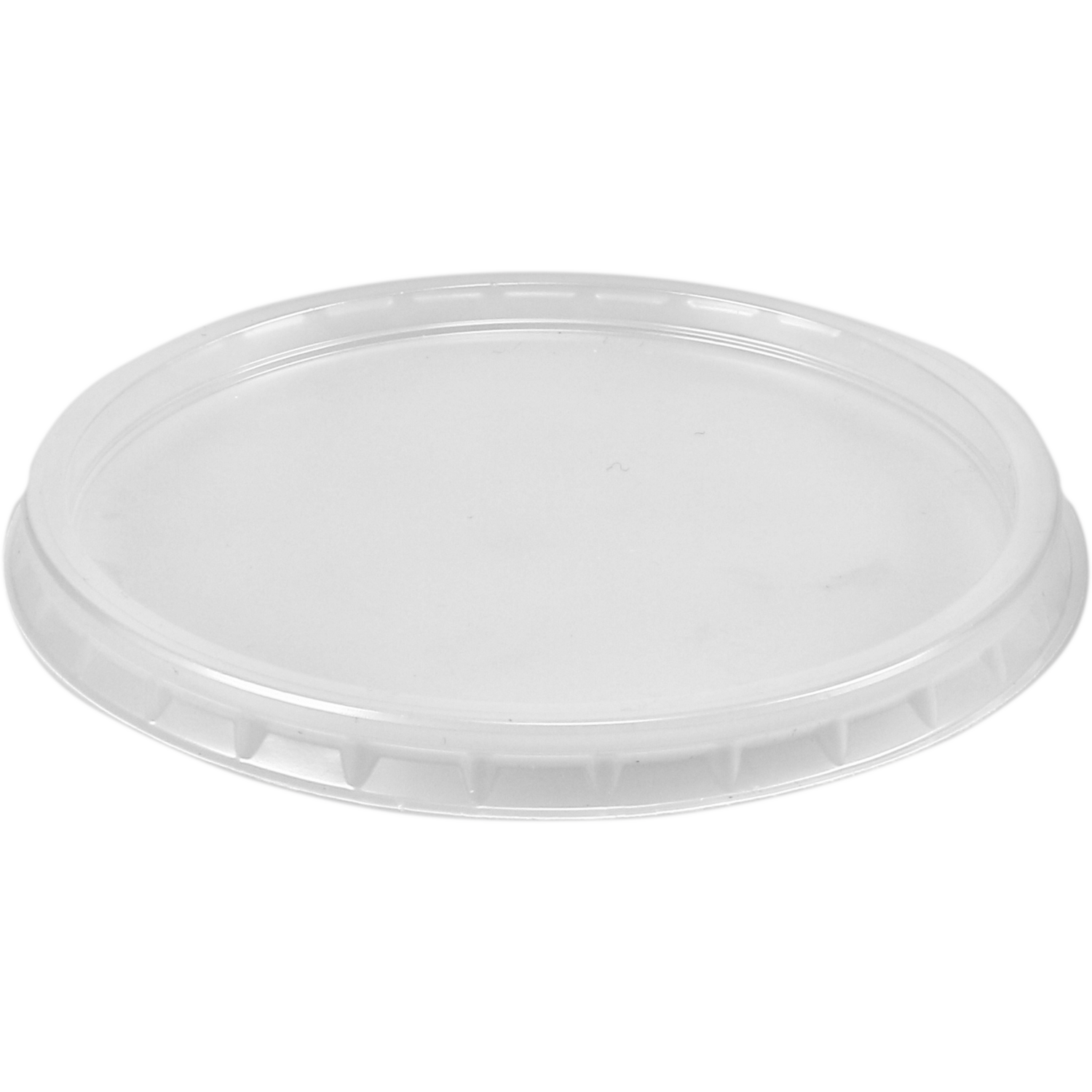 Deksel, cup, PP, rond, Ø101mm, transparant 1