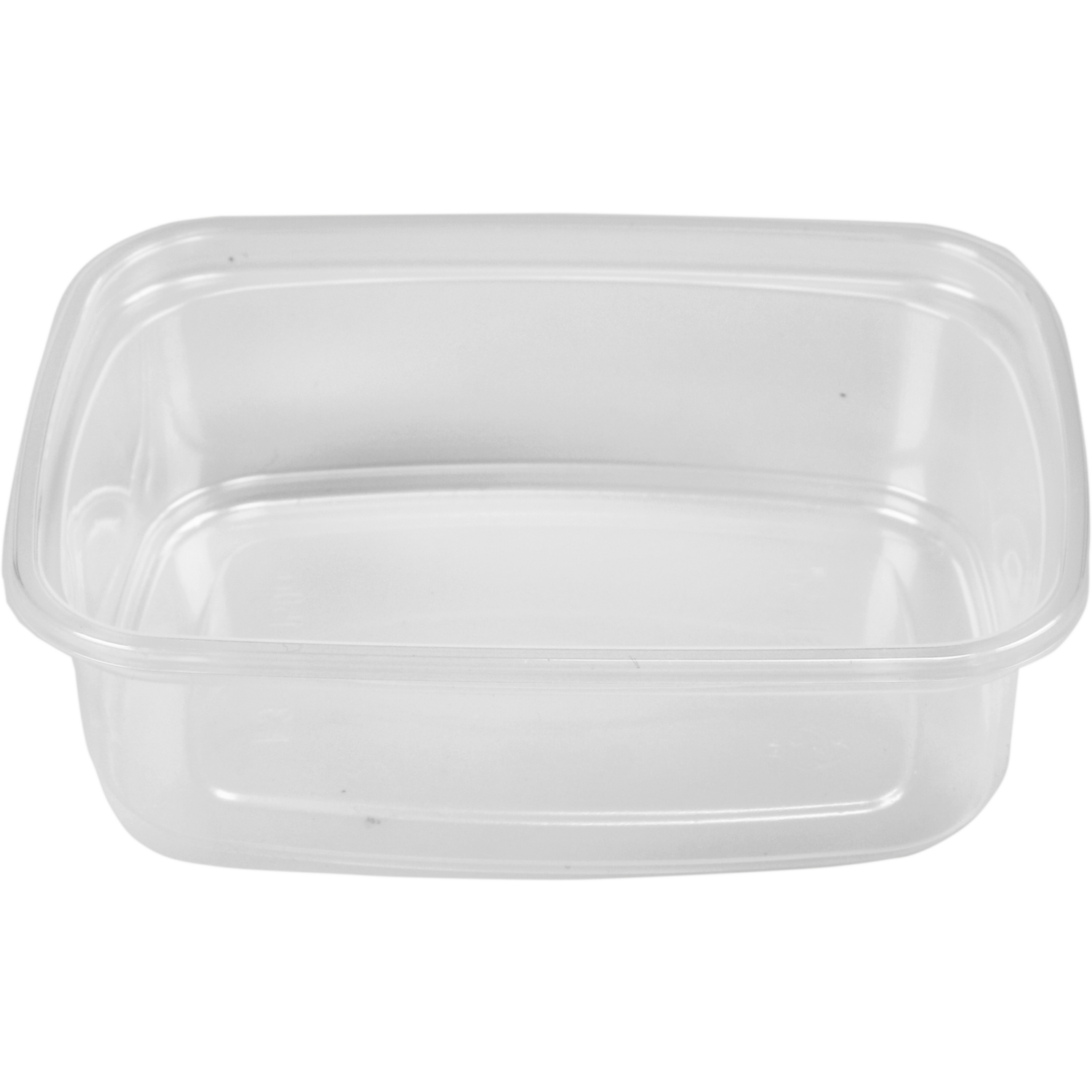 Bak, PP, 150ml, excl. deksel, saladebakje, 108x82x30mm, transparant 1