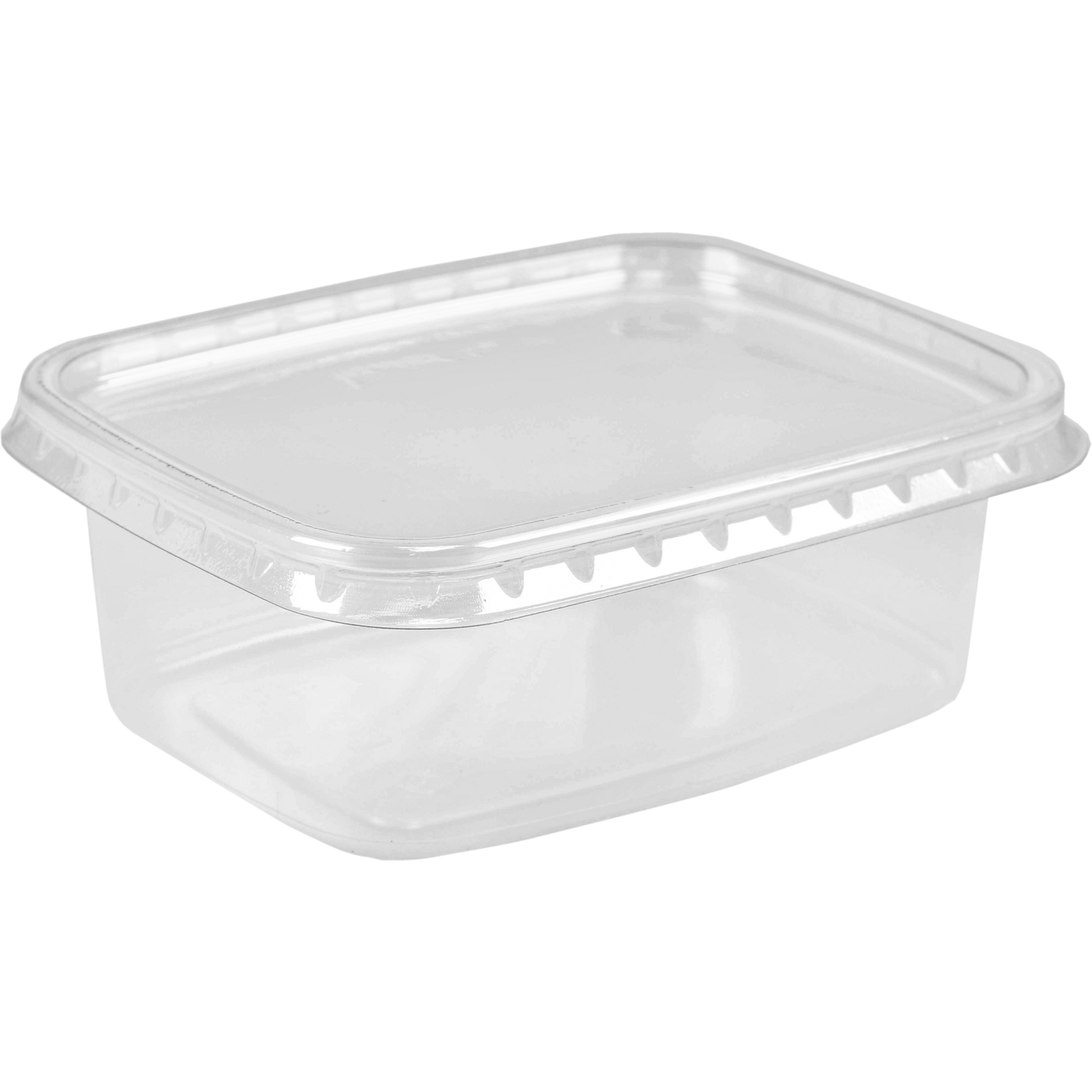 Bak, PP, 200ml, excl. deksel, saladebakje, 108x82x40mm, transparant 2
