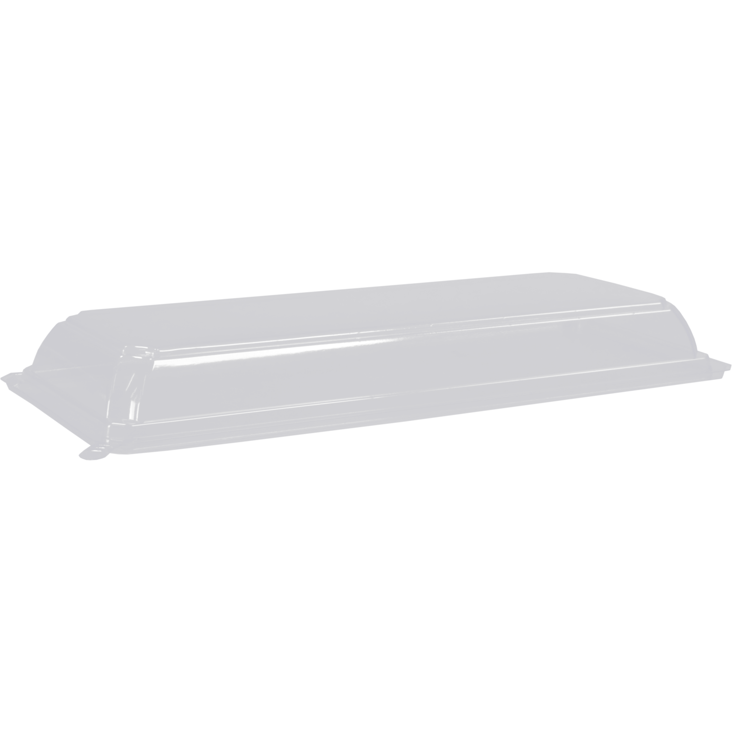 Deksel, sushitray, Gerecycled PET, 207x86x23mm, transparant 1