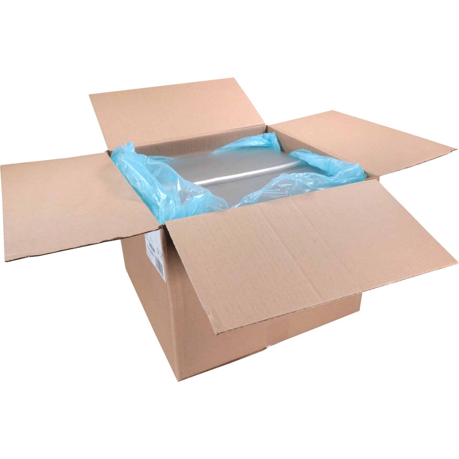 Deksel, sushitray, Gerecycled PET, 166x138x28mm, transparant 5