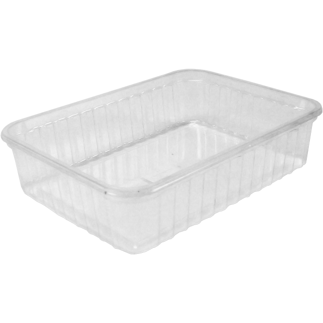 Bak, PS, 500ml, kilobak, 180x135x45mm, transparant 1