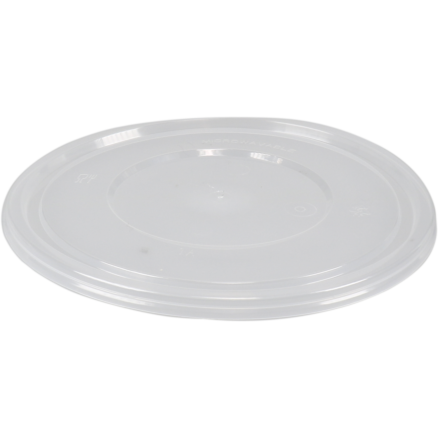 Deksel, pokébowl-kom, PP, rond, Ø173mm, transparant 1